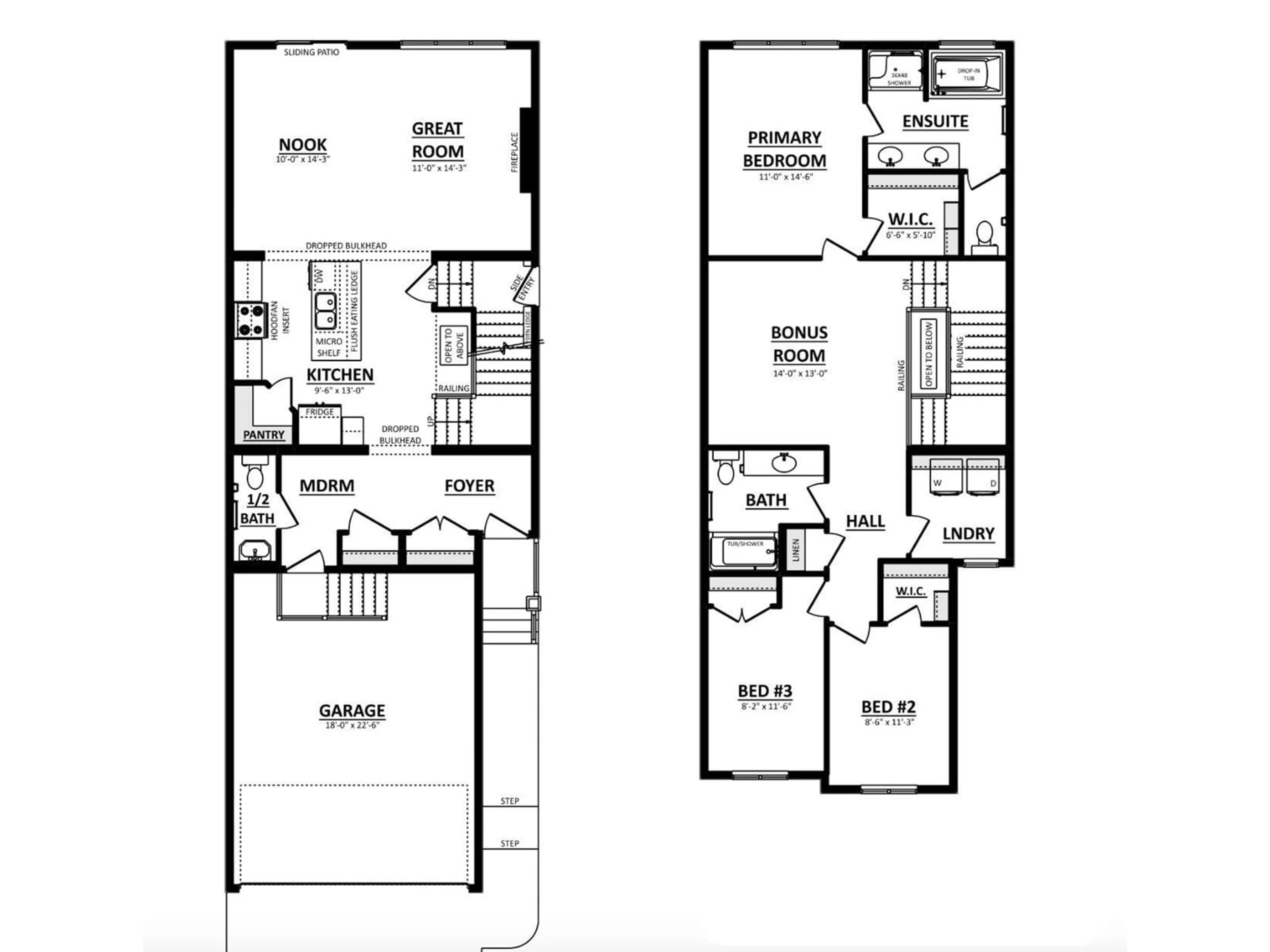 Floor plan for 306 Juniper CV, Leduc Alberta T9E1S7