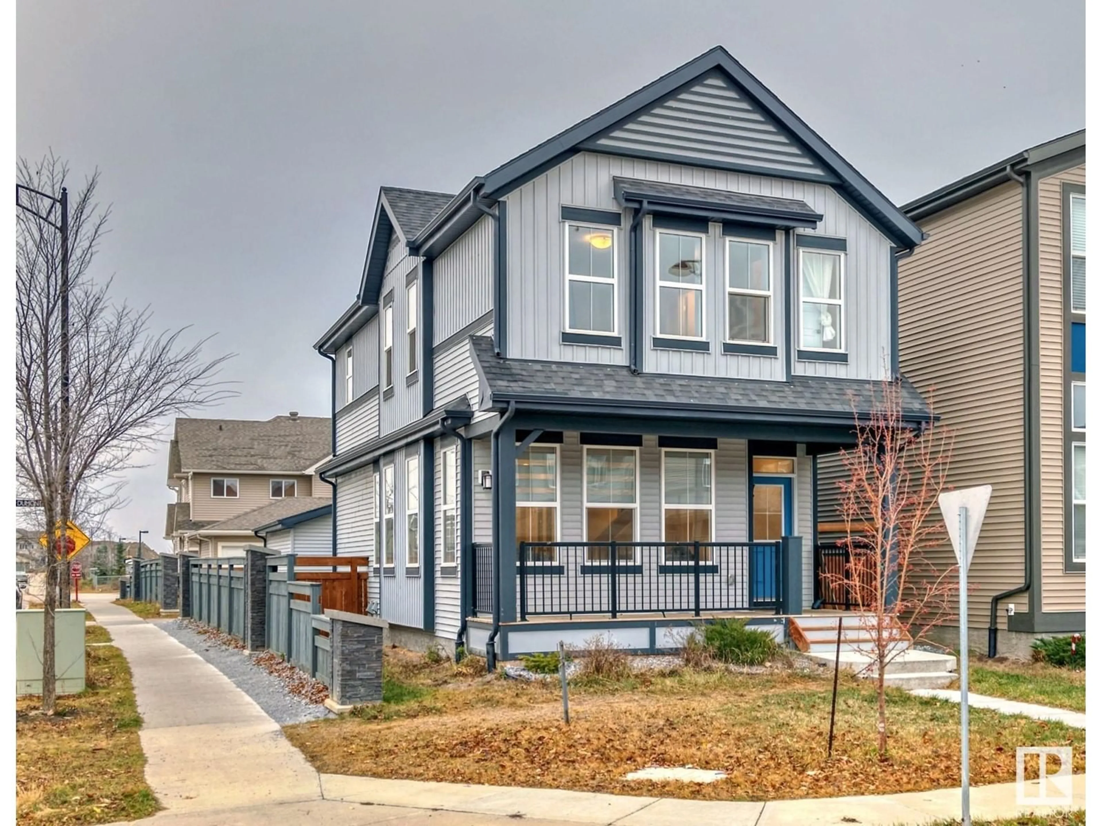 A pic from exterior of the house or condo, the street view for 1954 DAVIDSON WD SW, Edmonton Alberta T6W3J4