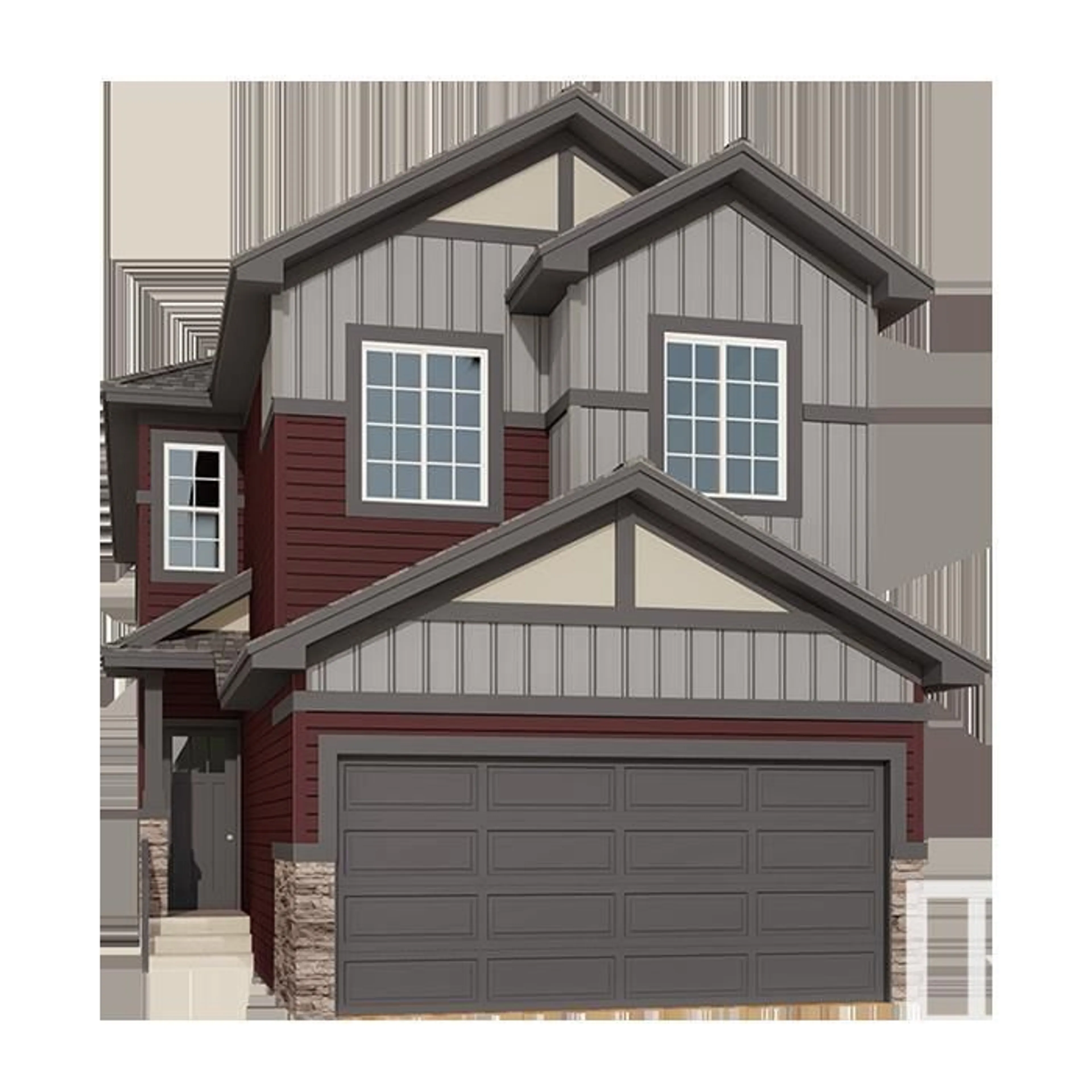 Home with vinyl exterior material for 308 Juniper CV, Leduc Alberta T9E1S7