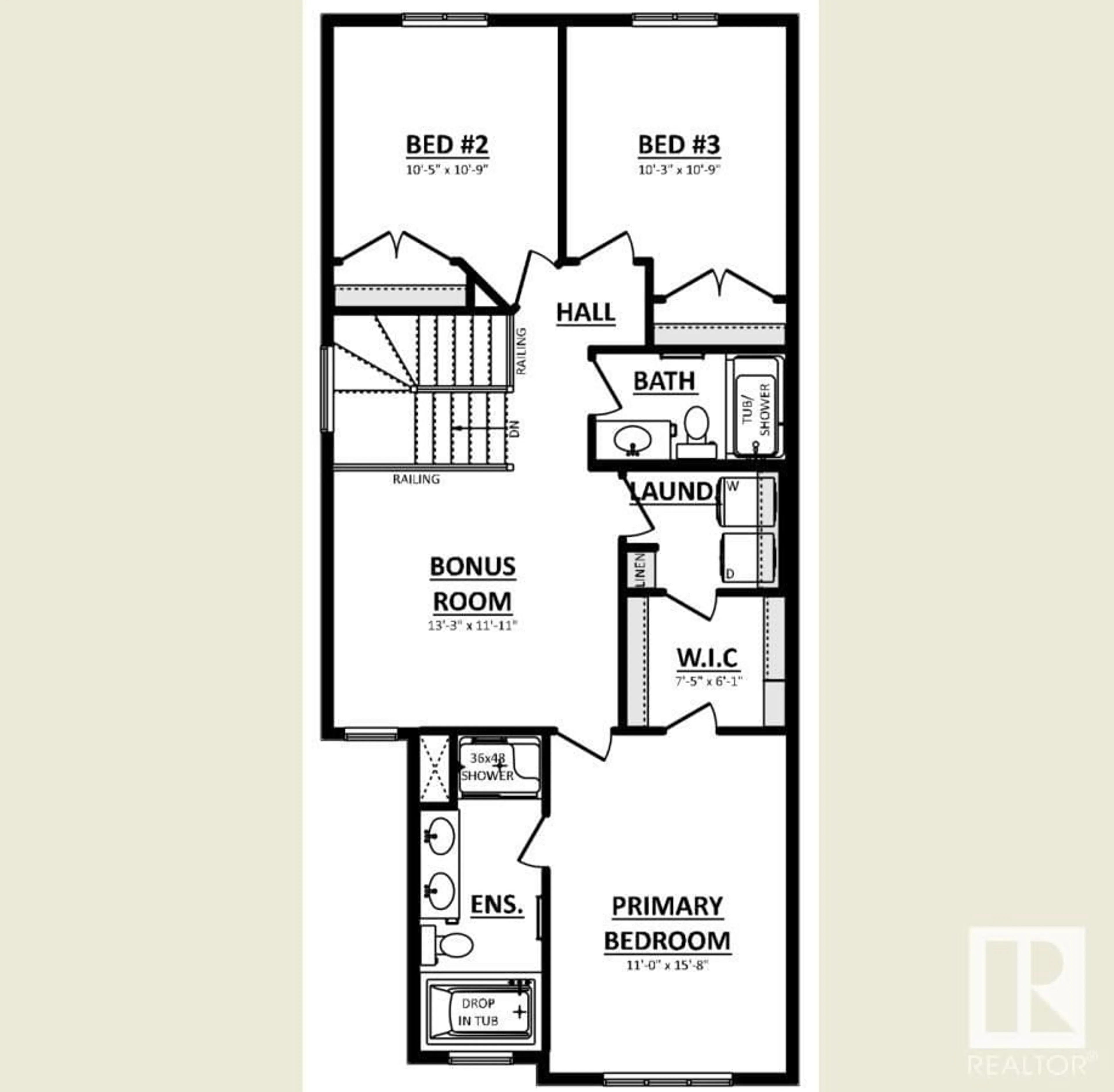 Floor plan for 13 ASHBURY CR, Spruce Grove Alberta T7X0E6