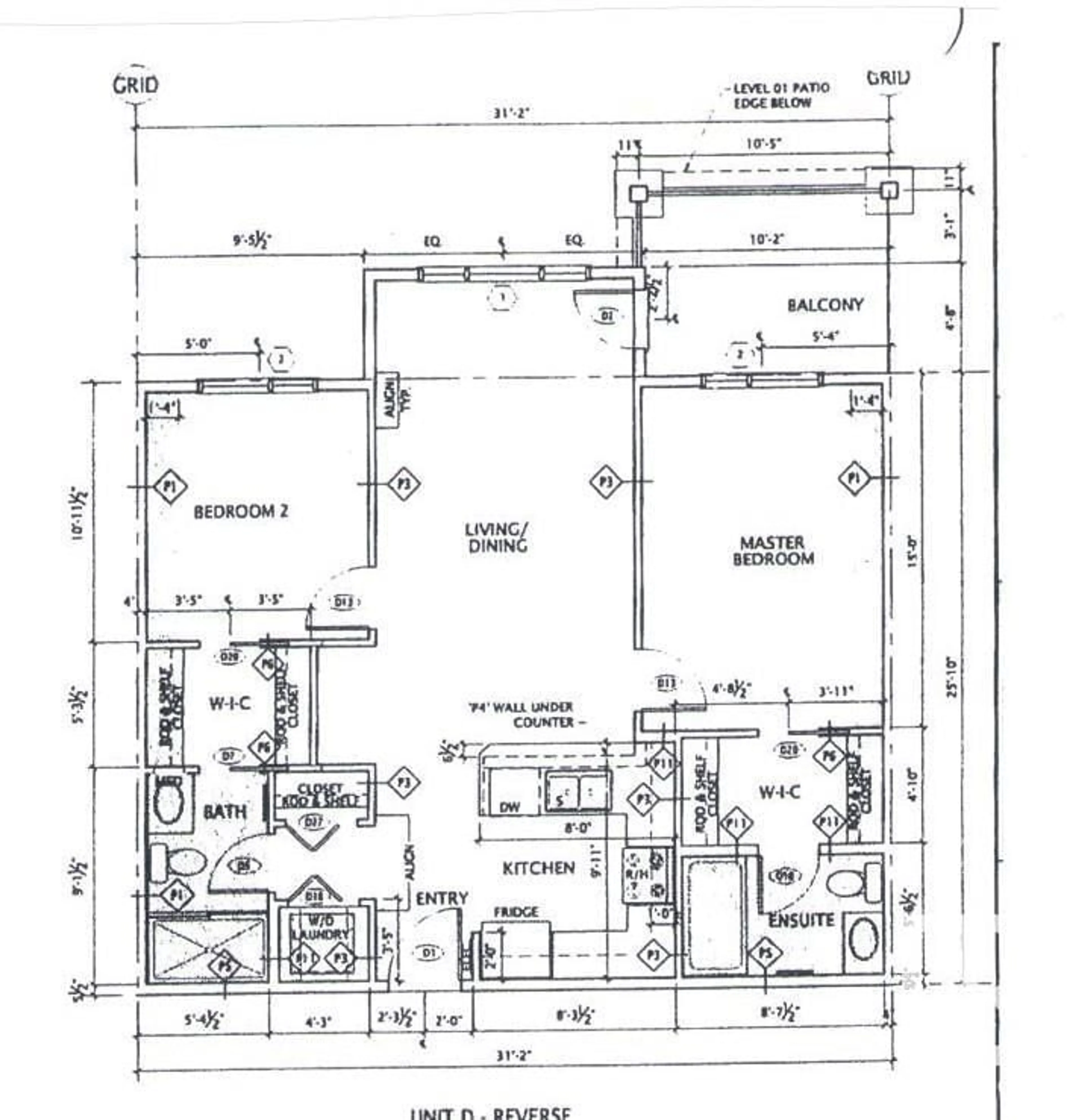 Floor plan for #210 3719 WHITELAW LN NW, Edmonton Alberta T6W2C3