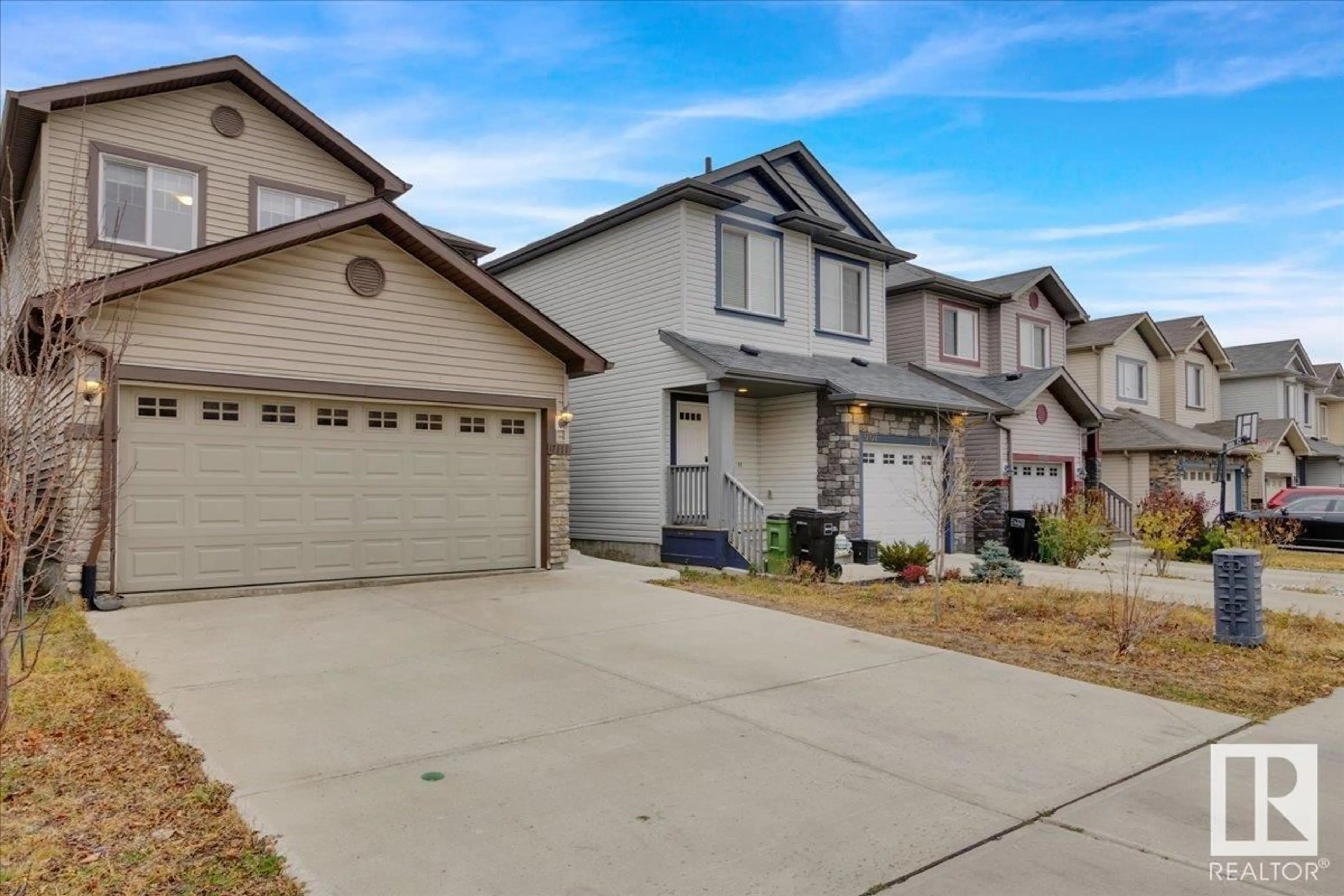 Frontside or backside of a home, the street view for 17111 38 ST NW, Edmonton Alberta T5Y3R8