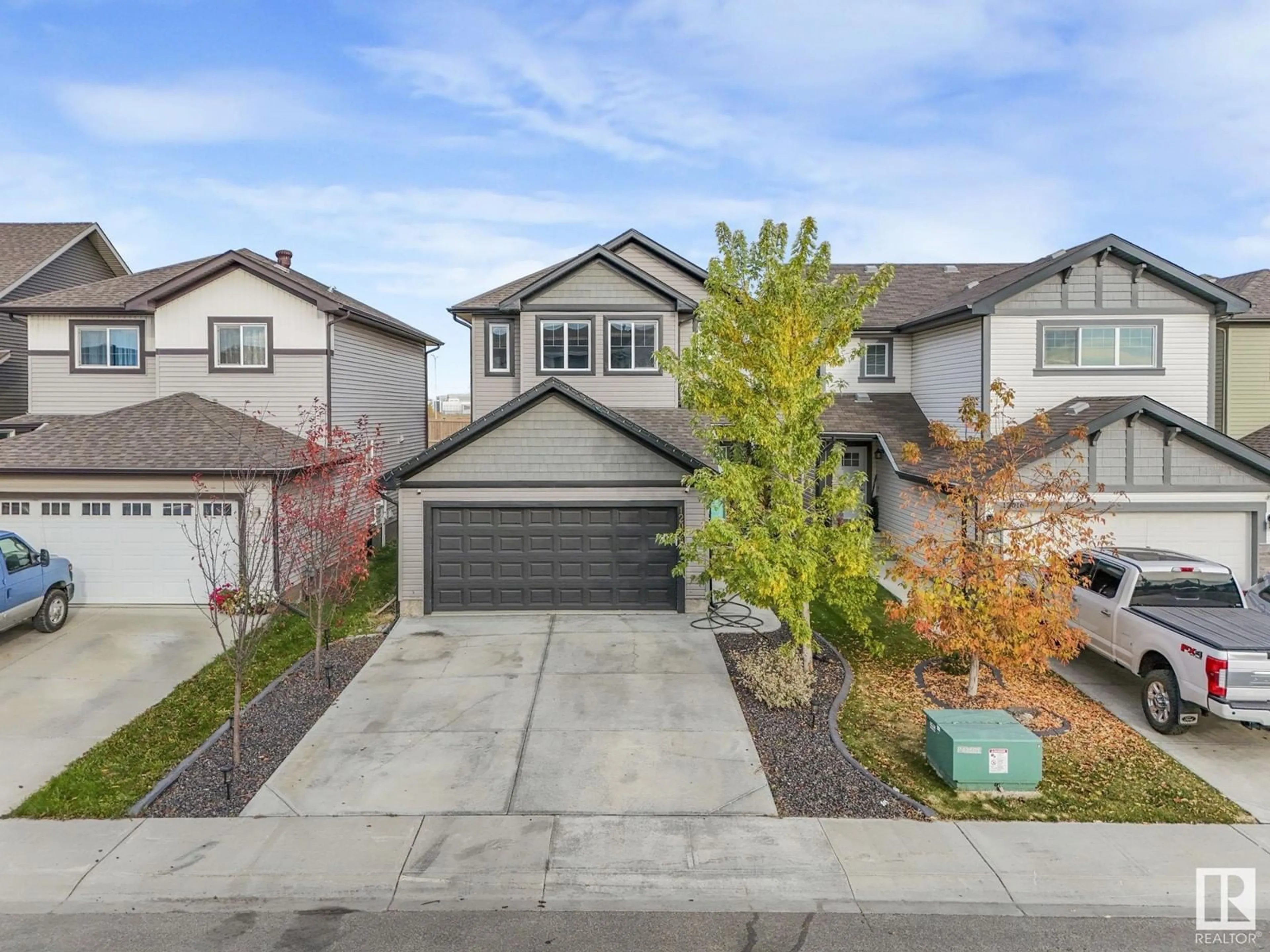 Frontside or backside of a home, the street view for 12020 177 AV NW NW, Edmonton Alberta T5X0K9