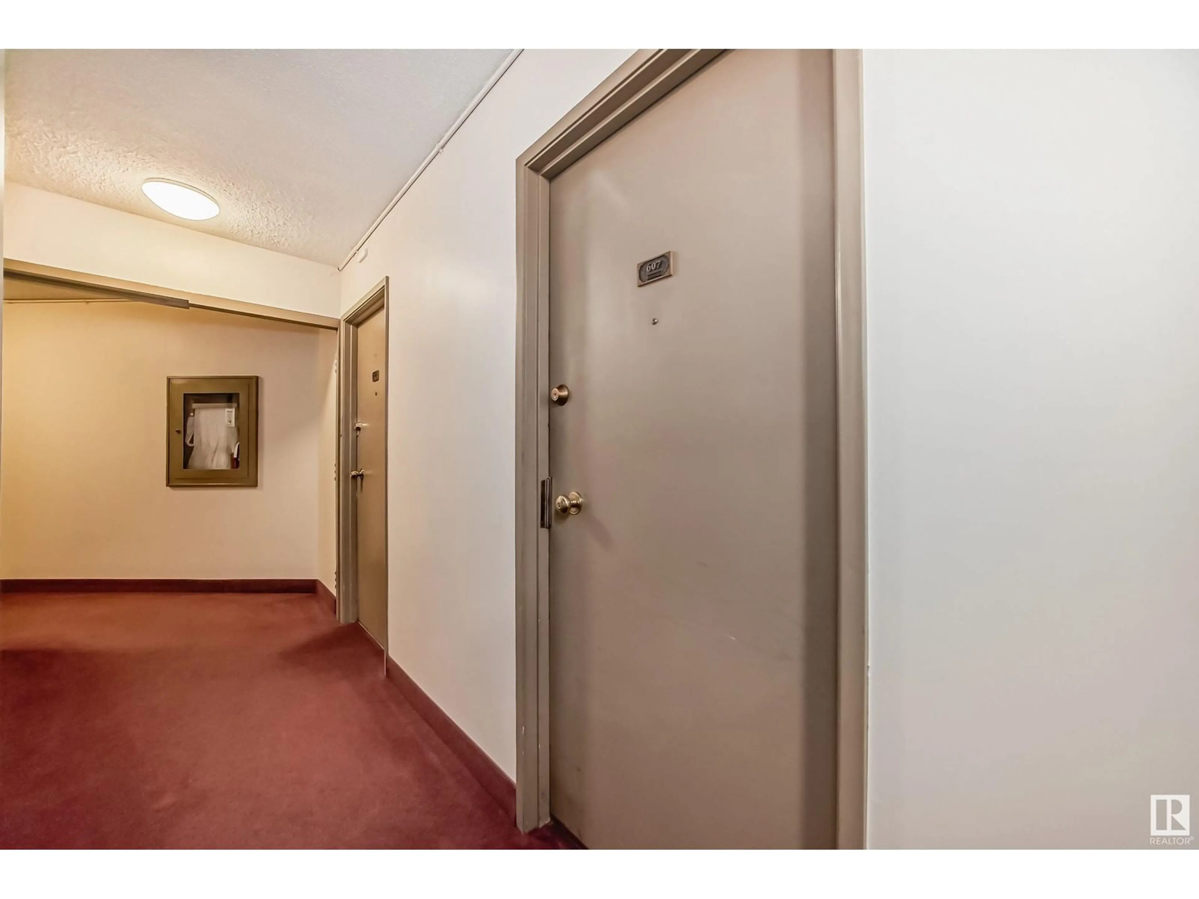 Indoor foyer, unknown floor for #607 10045 117 ST NW NW, Edmonton Alberta T5K1W8