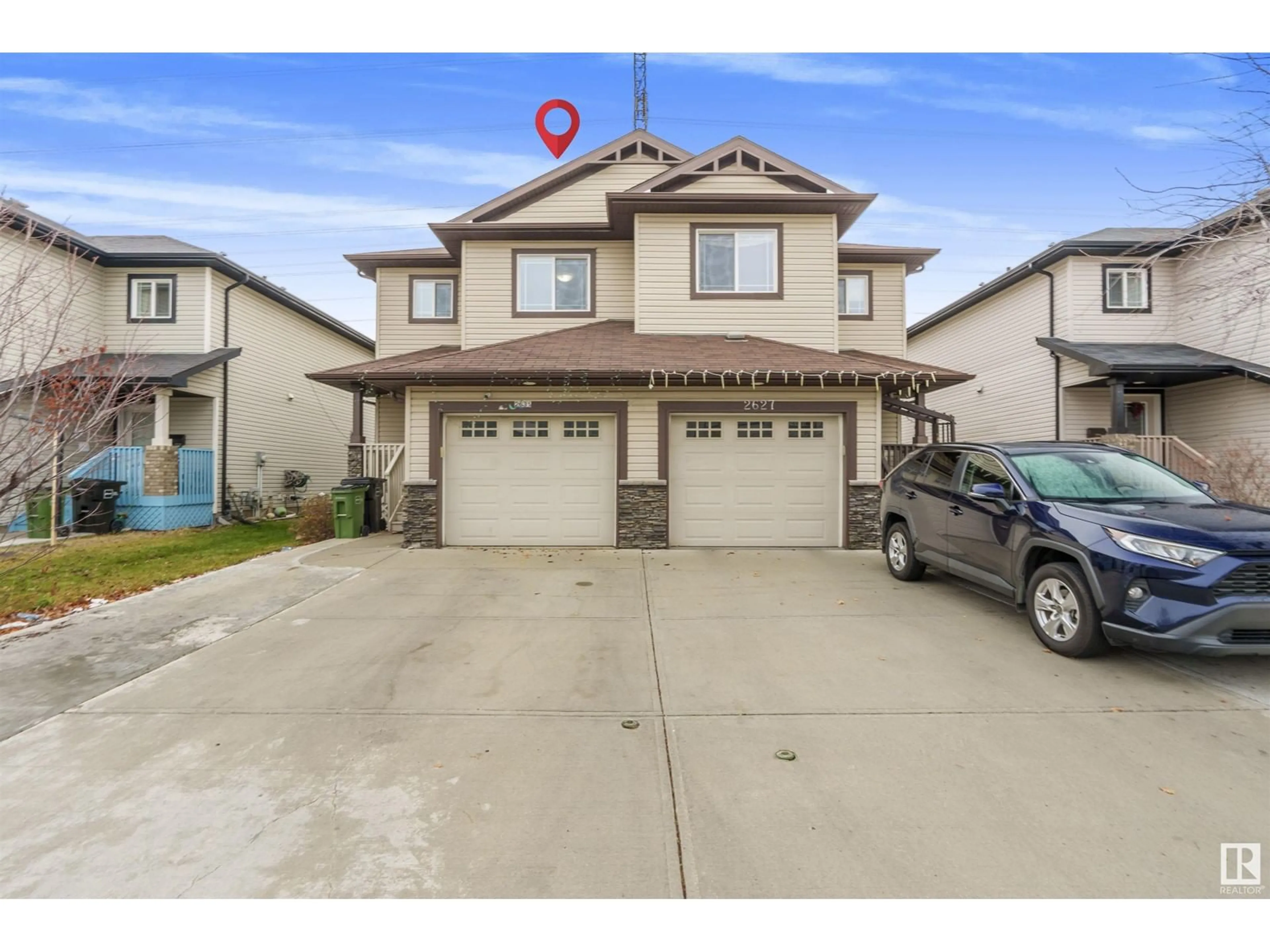 A pic from exterior of the house or condo, the street view for 2631 29 ST NW, Edmonton Alberta T6T0G8