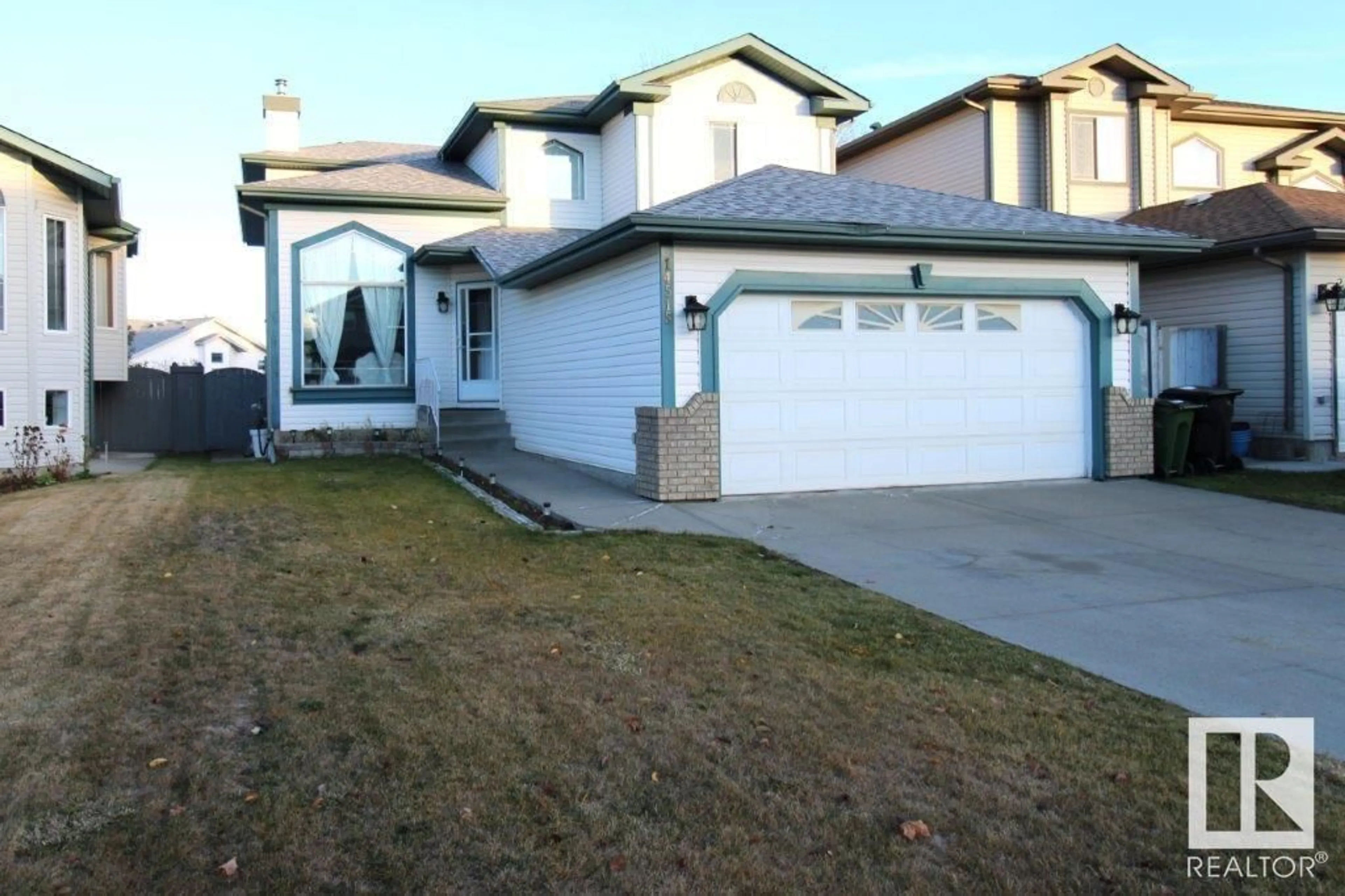 Frontside or backside of a home, the street view for 14515 131 ST NW, Edmonton Alberta T6V1G8