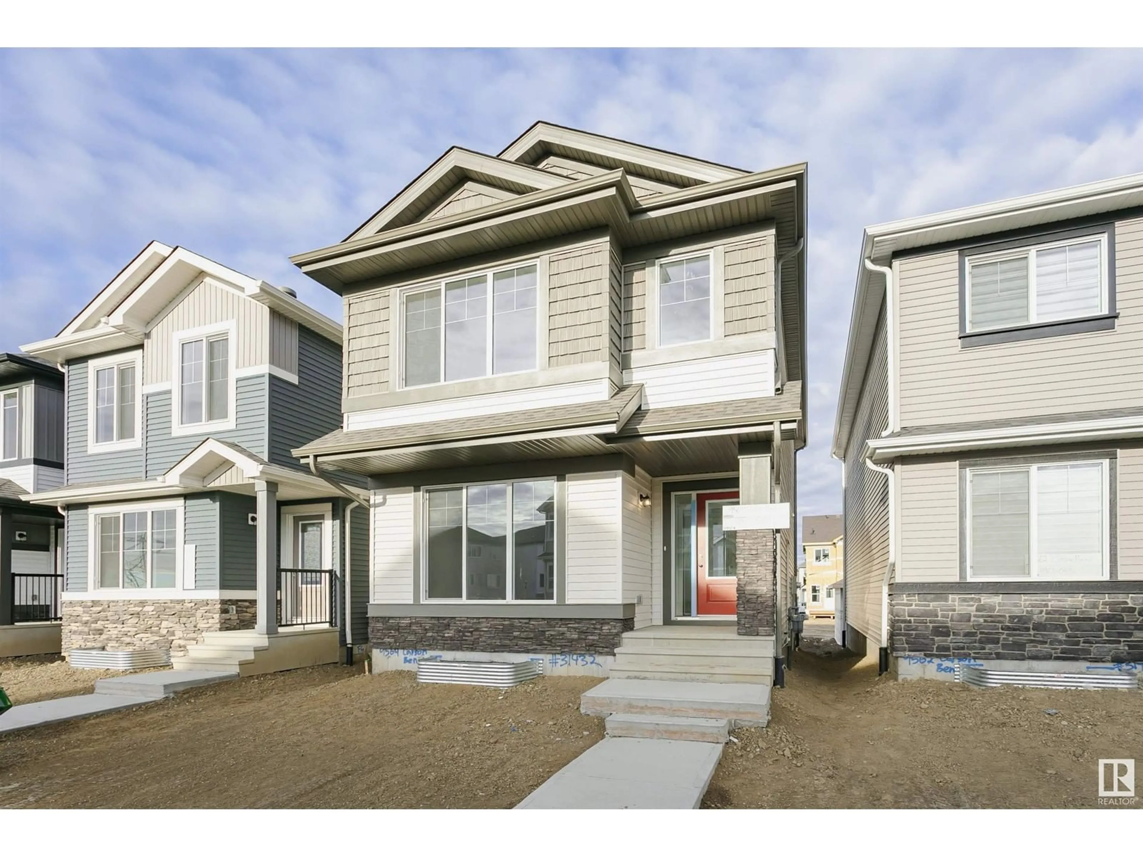 A pic from exterior of the house or condo, the street view for 9564 CARSON BEND BN SW, Edmonton Alberta T6W5H6