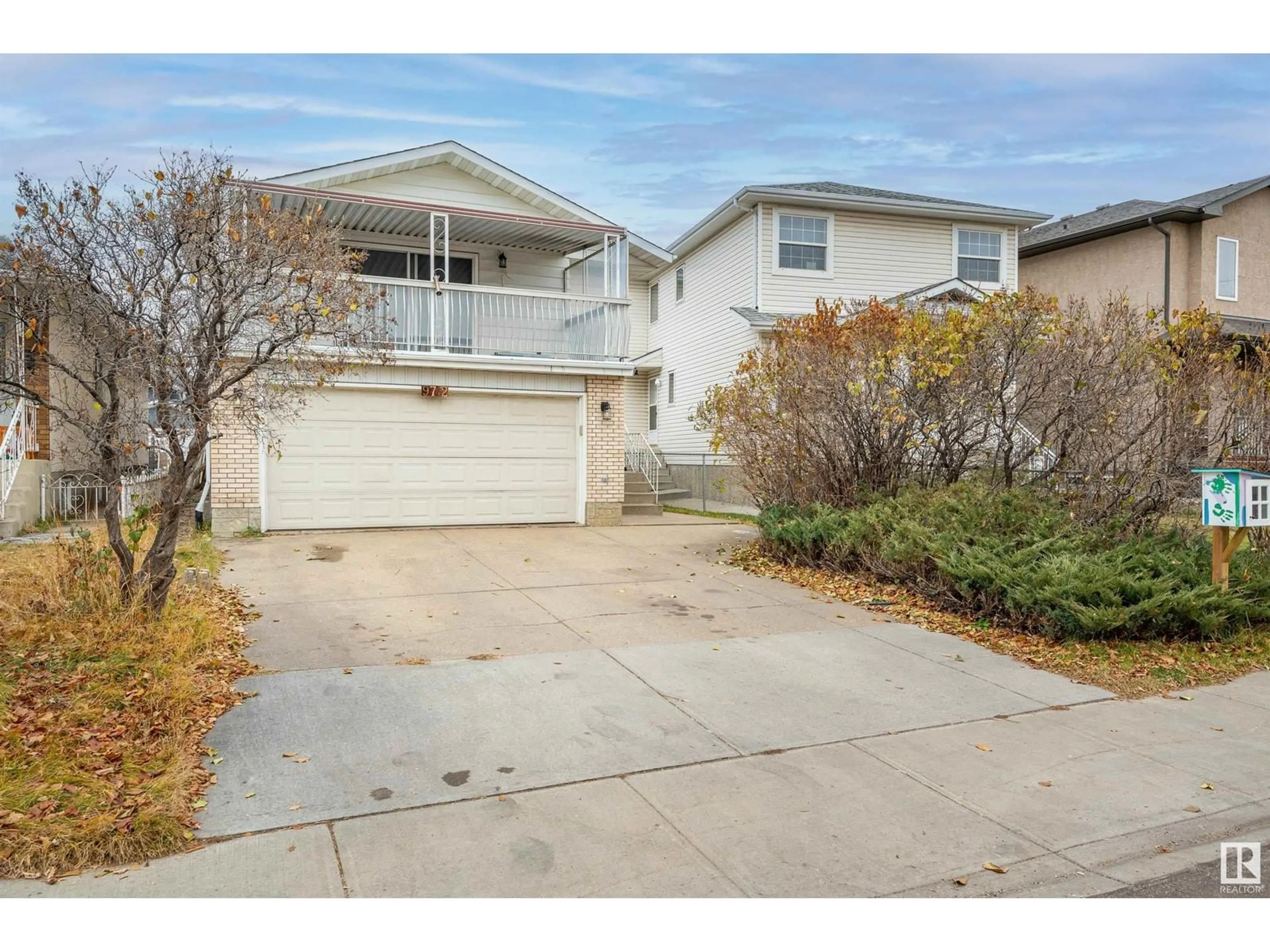 A pic from exterior of the house or condo, the street view for 9712 66 AV NW, Edmonton Alberta T6E0M3