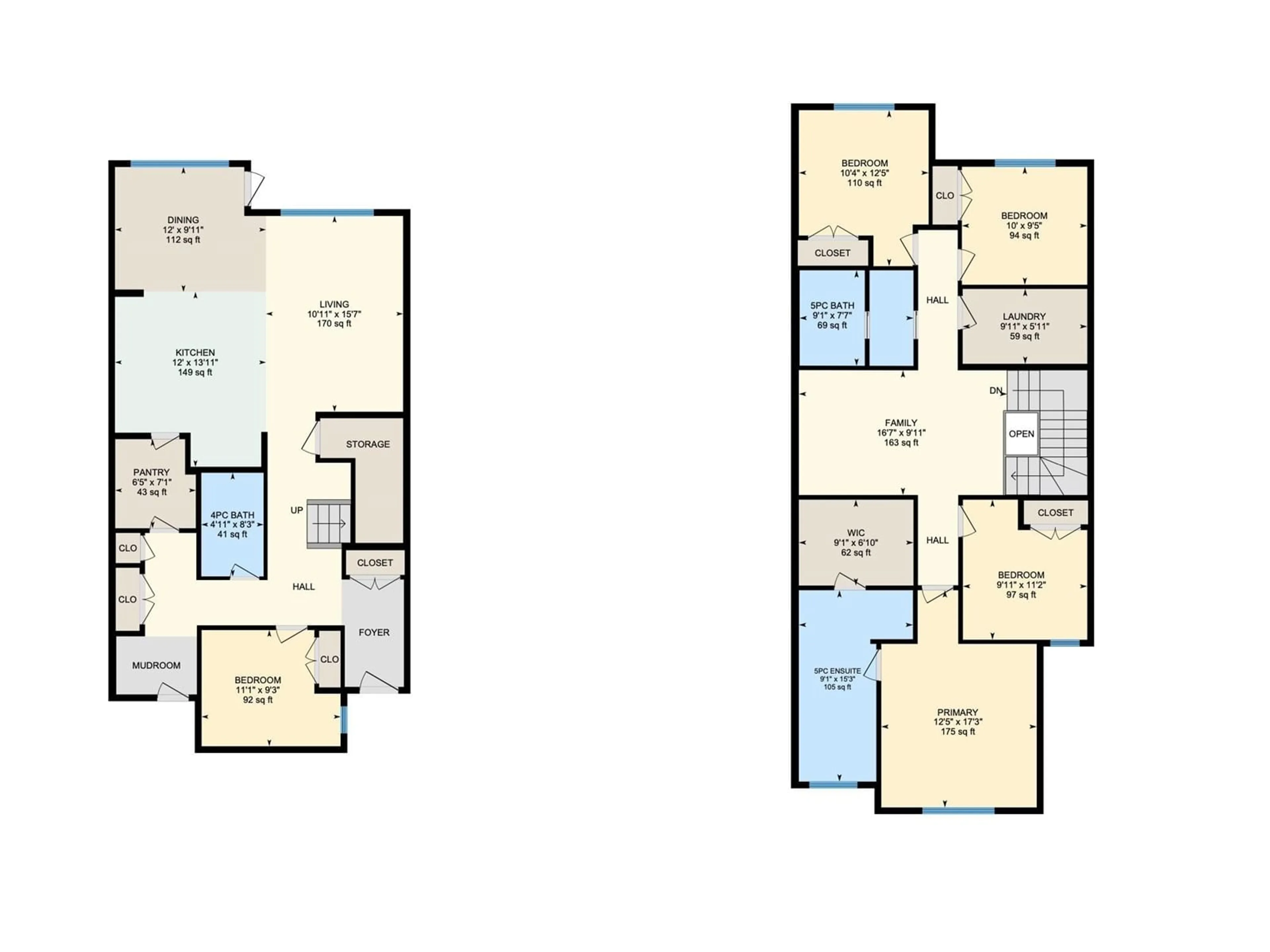 Floor plan for 22128 94 AV NW, Edmonton Alberta T5T7T1