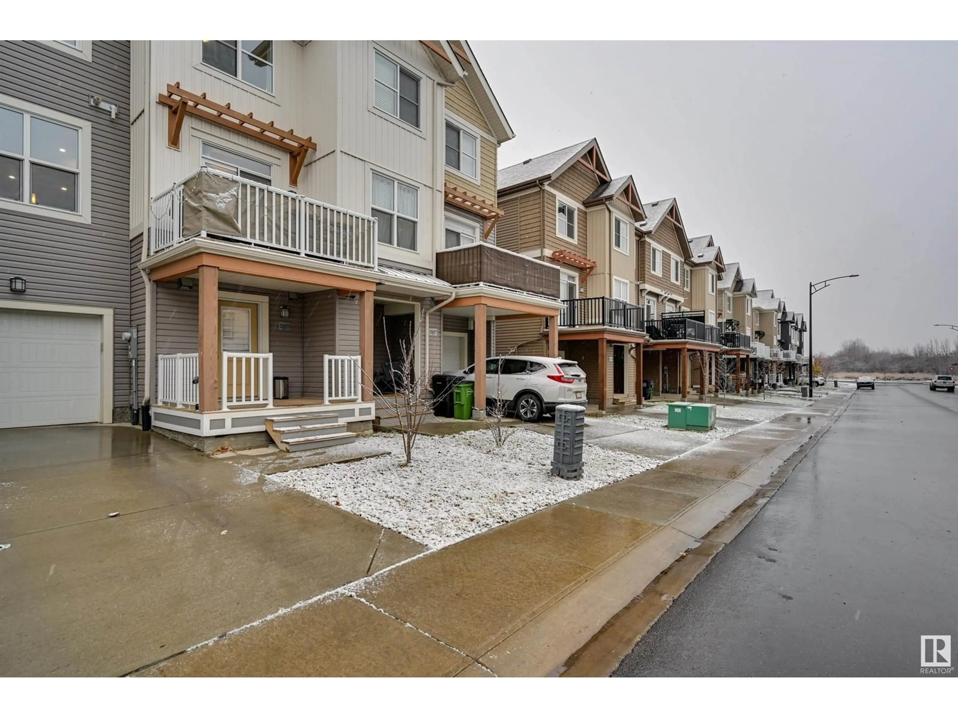 A pic from exterior of the house or condo, the street view for 20023 19 AV NW, Edmonton Alberta T6M0X8