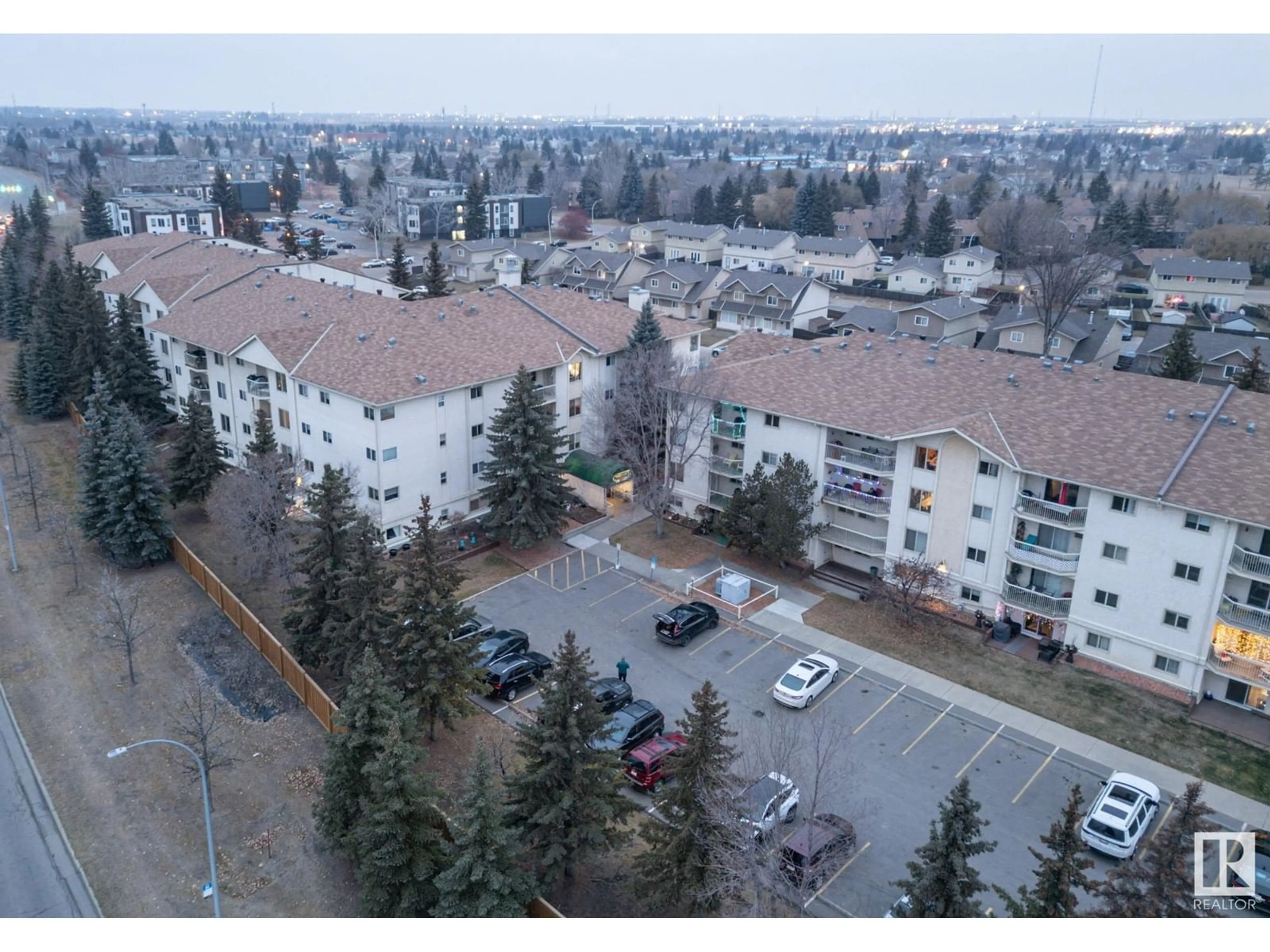 A pic from exterior of the house or condo, the street view for #306 18020 95 AV NW, Edmonton Alberta T5T6B2