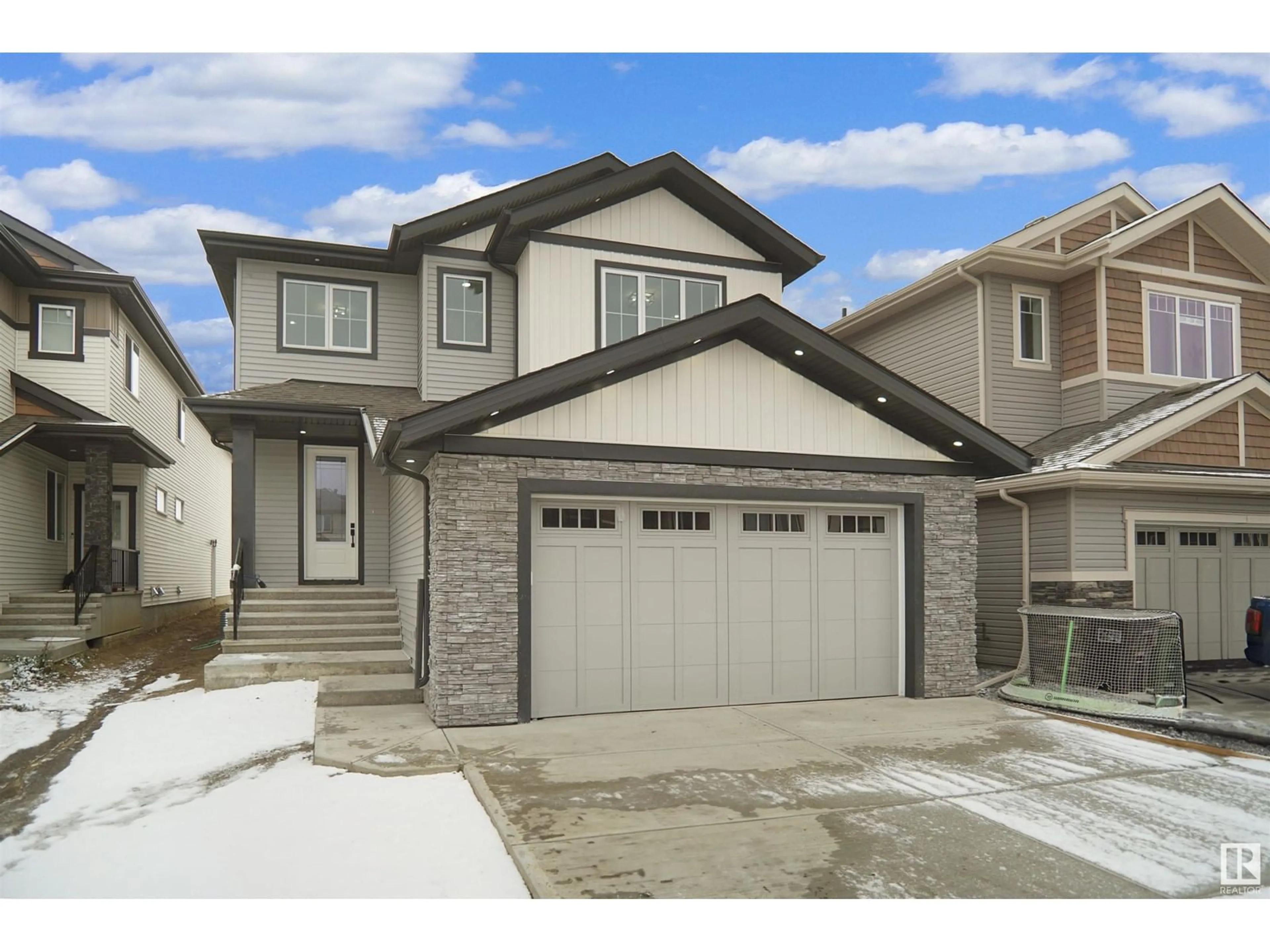 Frontside or backside of a home, the street view for 3508 6 ST NW, Edmonton Alberta T6T2L5