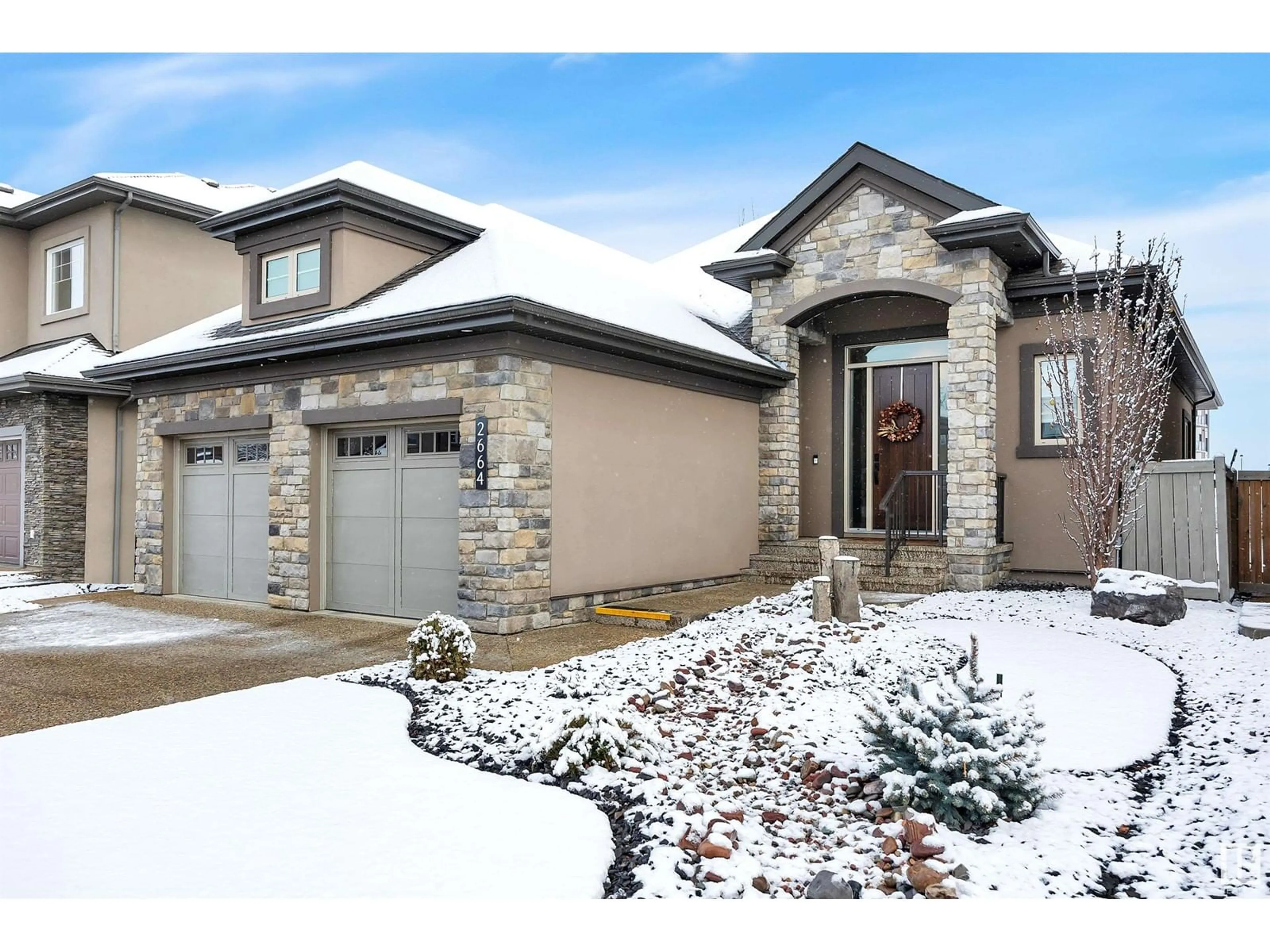 Frontside or backside of a home, cottage for 2664 WATCHER WY SW, Edmonton Alberta T6W0X6