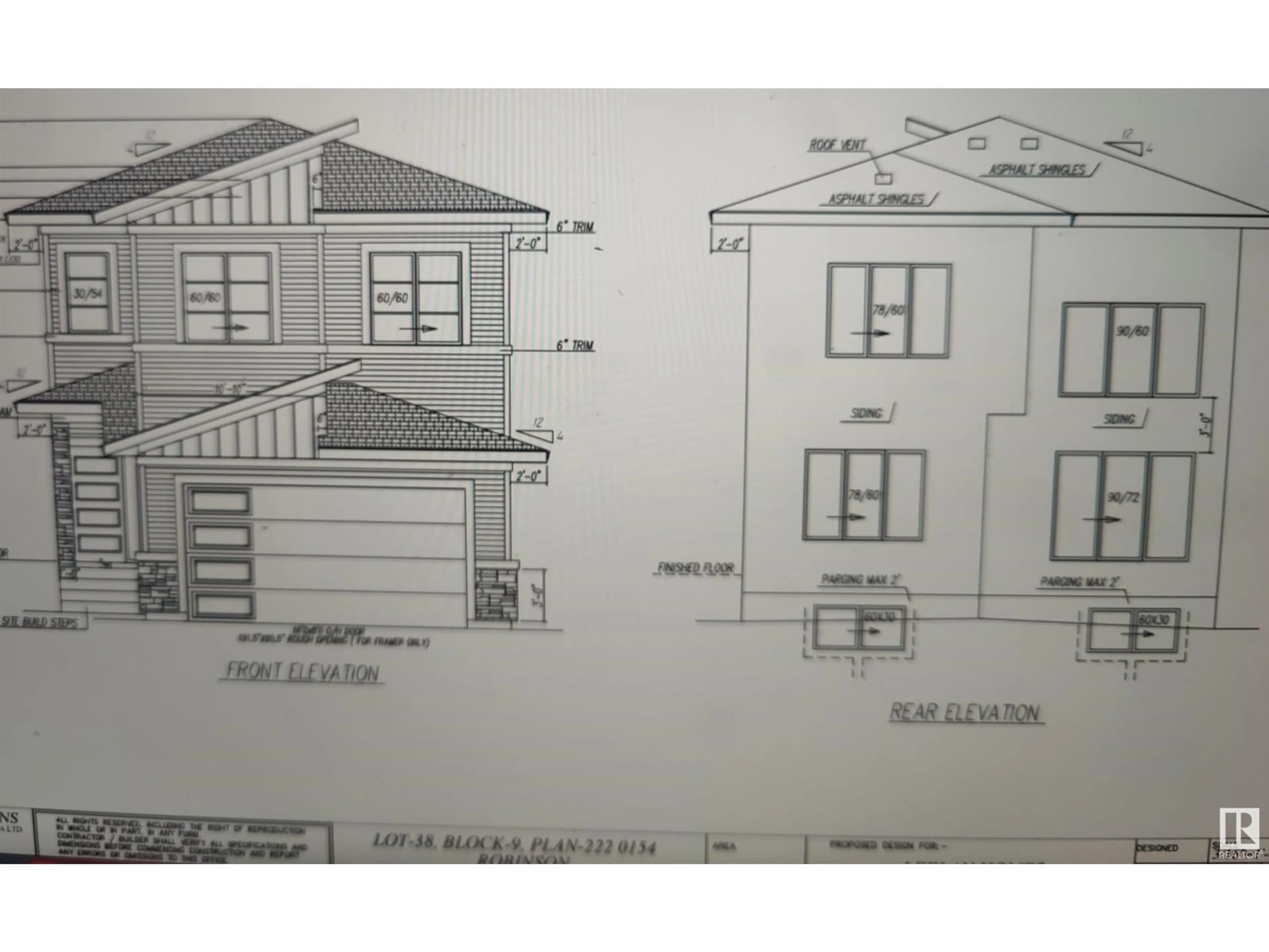 Frontside or backside of a home, the front or back of building for 431 ROBERTS CR, Leduc Alberta T6E1N4