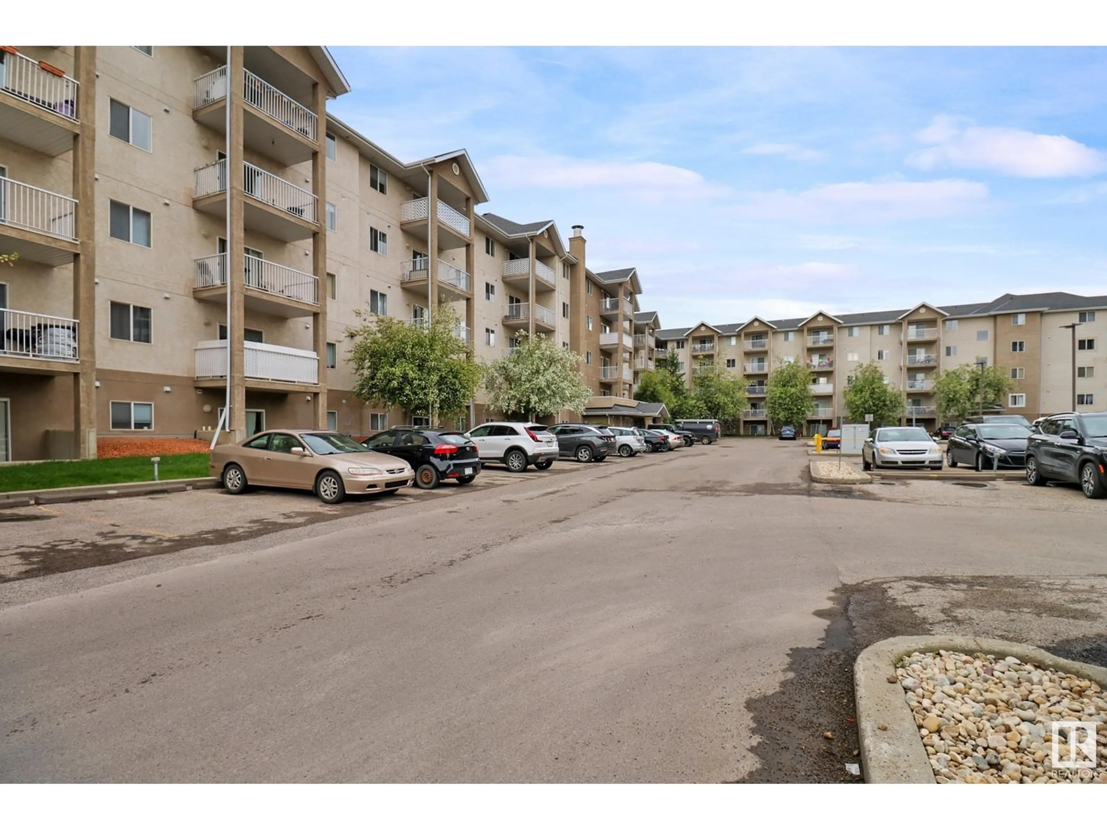 A pic from exterior of the house or condo, the street view for #133 10535 122 ST NW, Edmonton Alberta T5N4B7