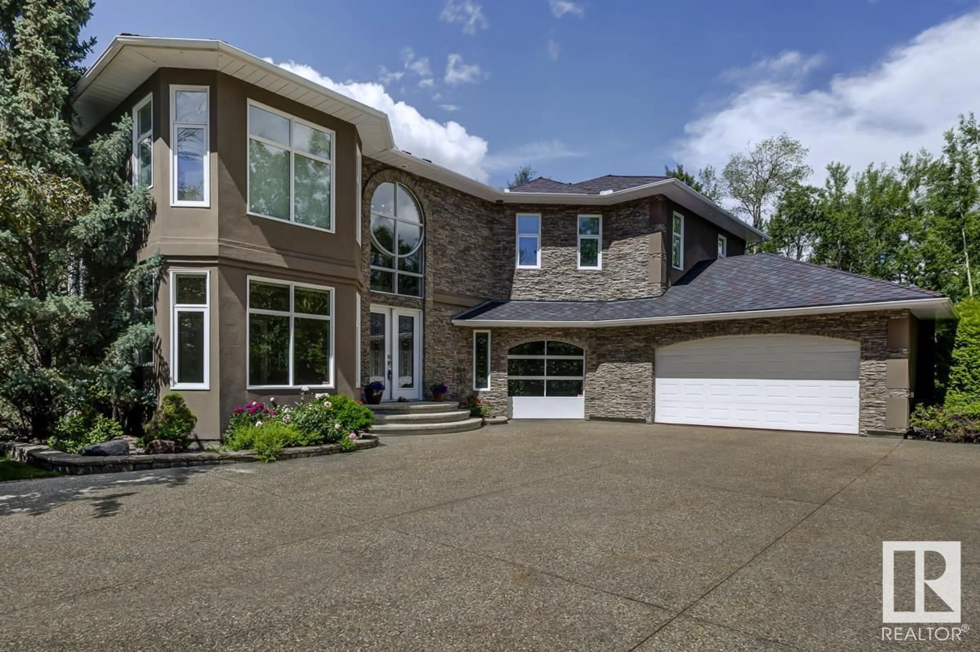 Frontside or backside of a home, the street view for 169 52147 RGE RD 231, Rural Strathcona County Alberta T8B1A4