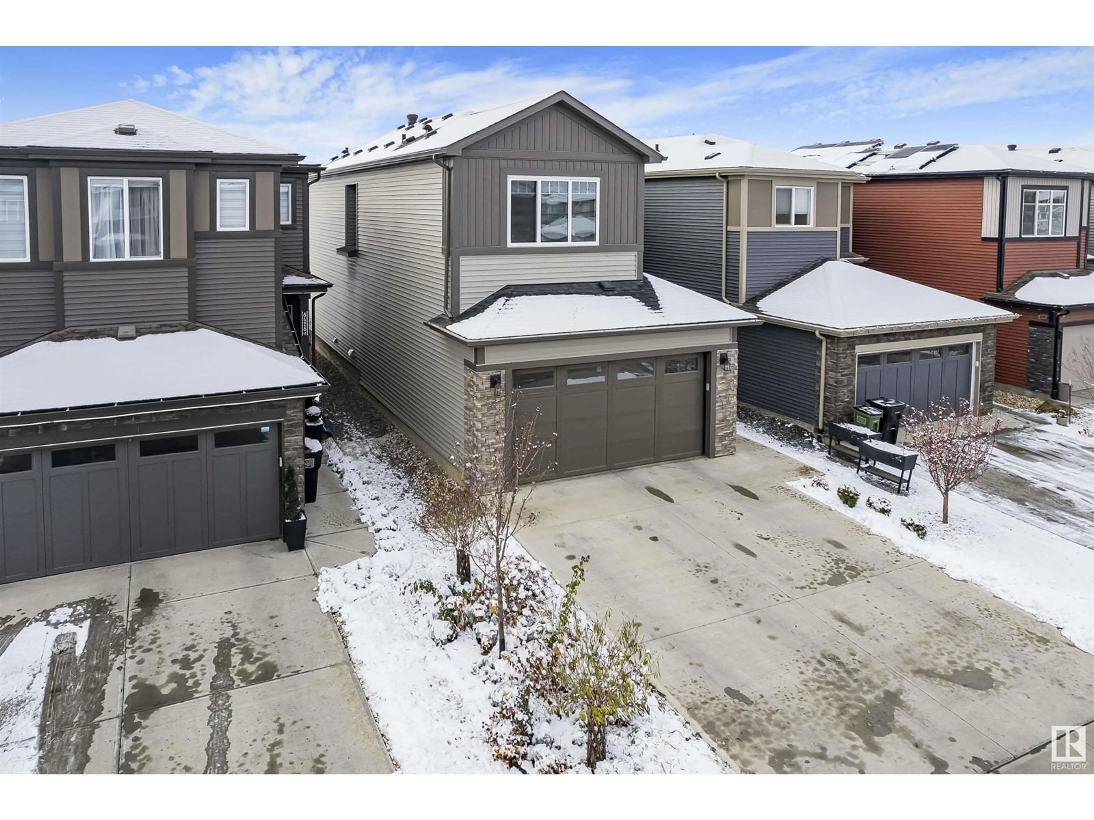 A pic from exterior of the house or condo, the street view for 8632 223 STREET NW NW, Edmonton Alberta T5T7L6