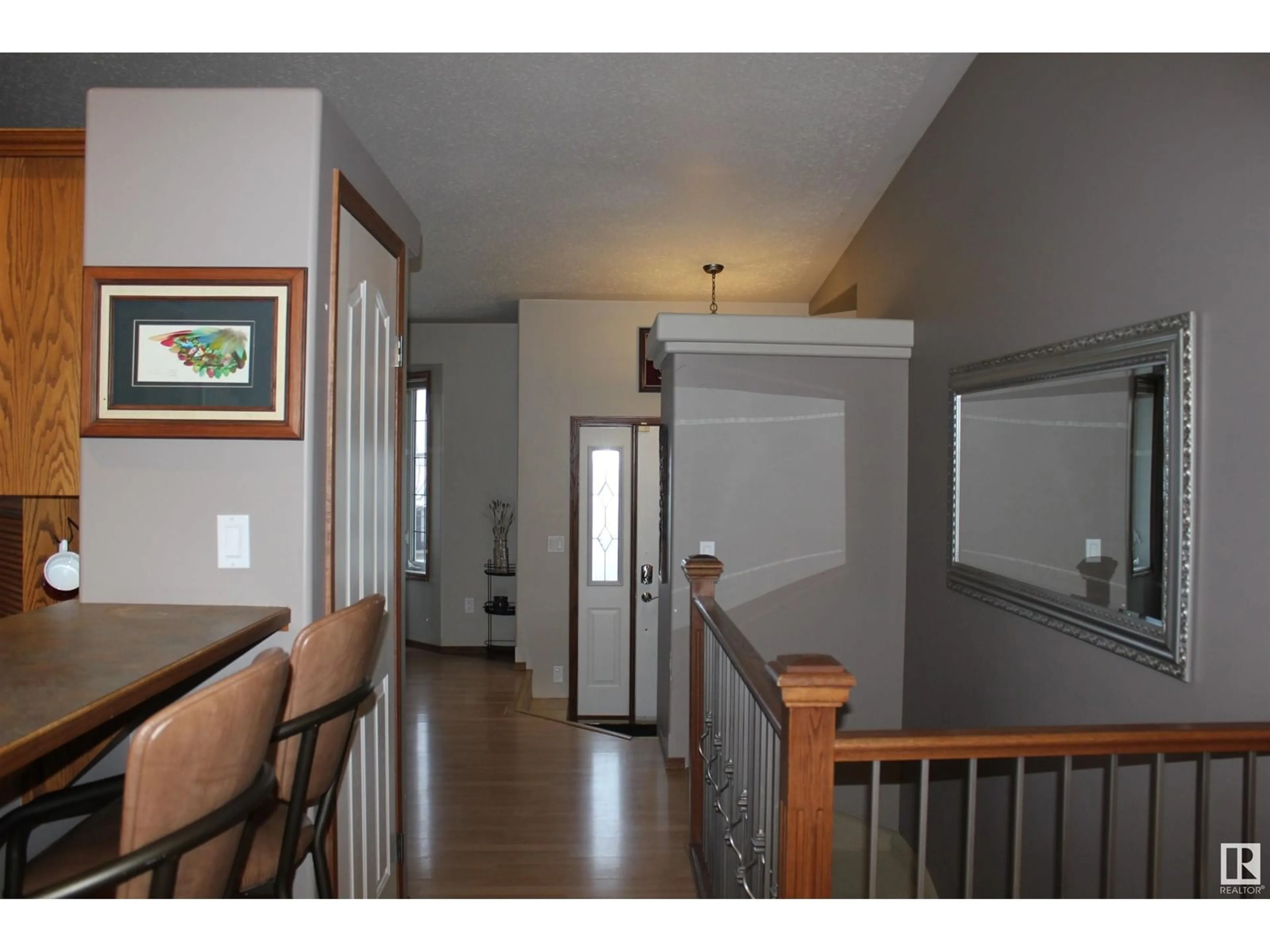 Indoor entryway, wood floors for 5314 52 AV, Elk Point Alberta T0A1A0