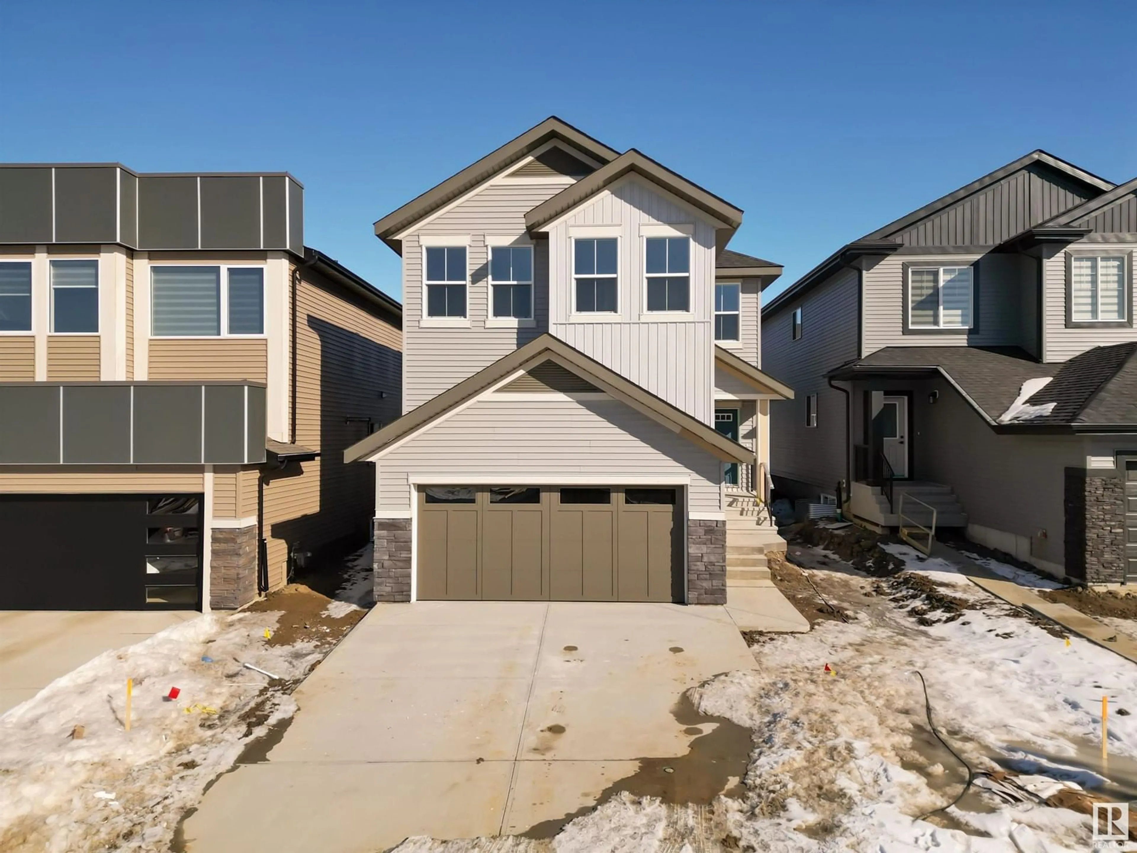 Frontside or backside of a home, the street view for 1311 16 ST NW, Edmonton Alberta T6T2S3