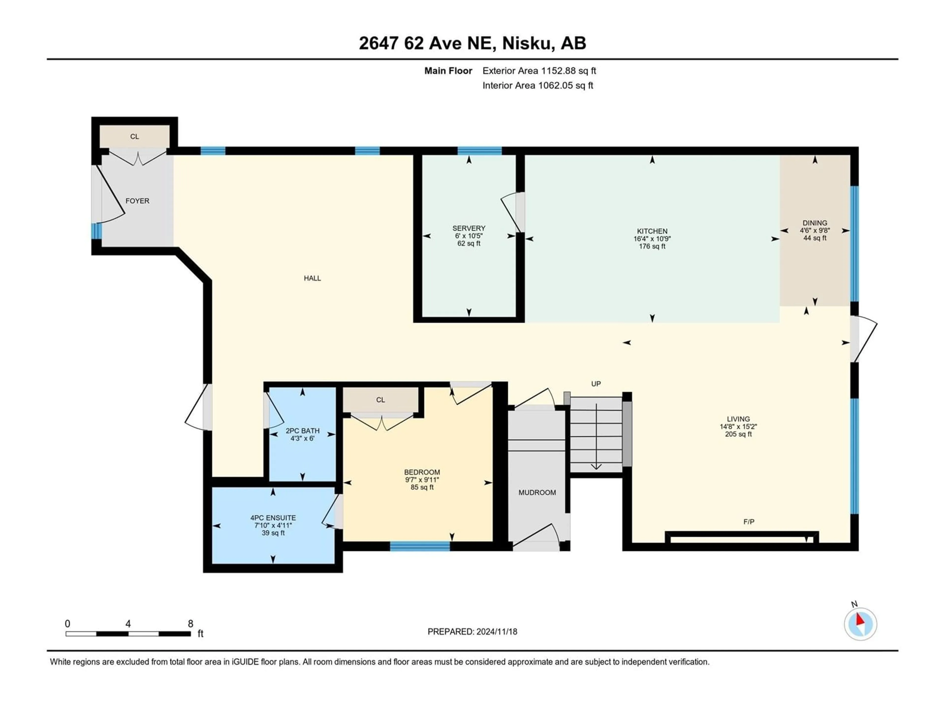 Floor plan for #2647 62 AVE NE, Rural Leduc County Alberta T4X3A5