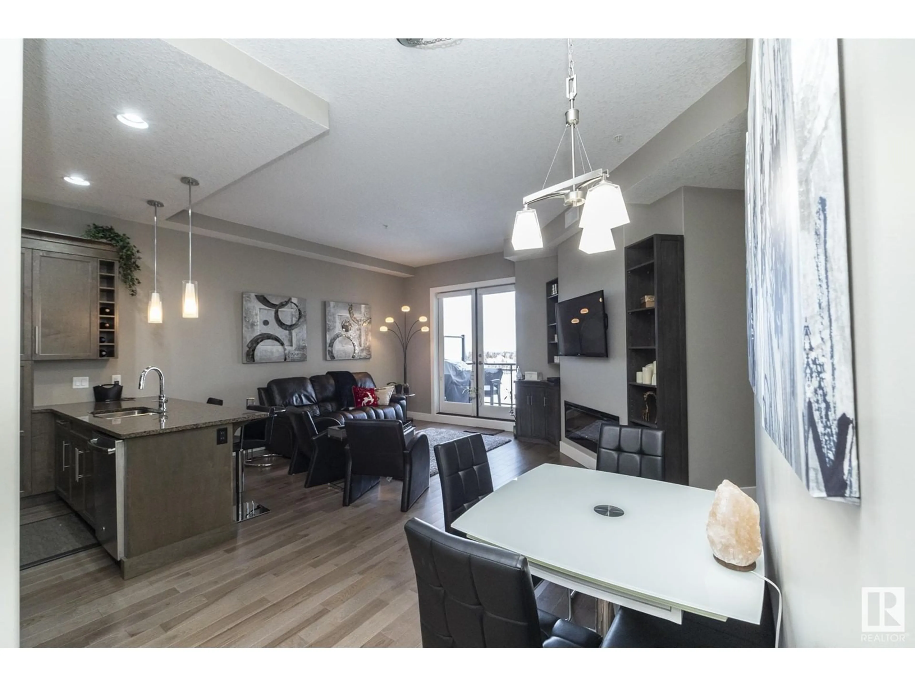 Open concept kitchen for #618 11080 Ellerslie RD SW, Edmonton Alberta T6W2C2