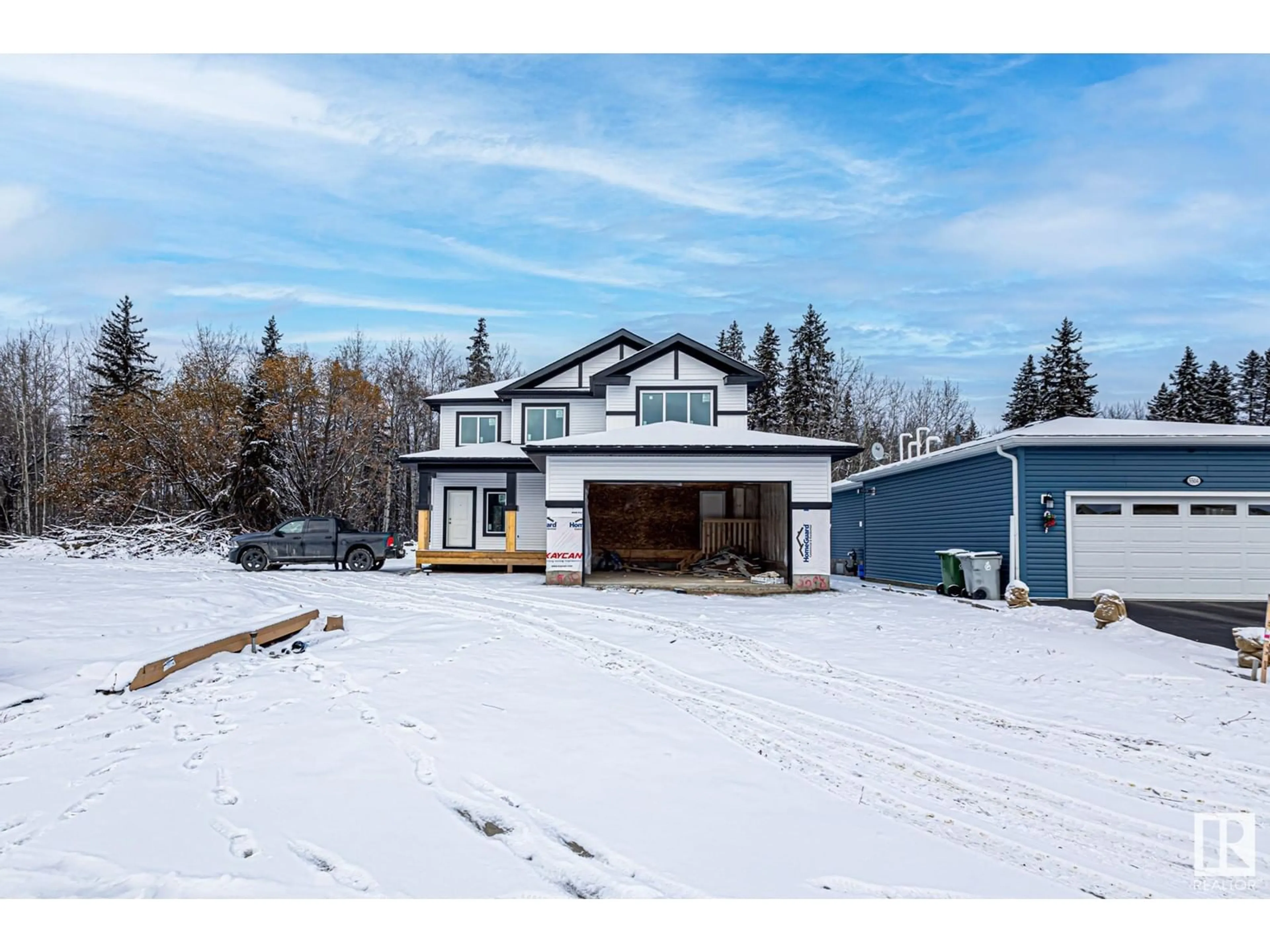 Frontside or backside of a home, cottage for #30 5508 52A, Wabamun Alberta T0E2K0