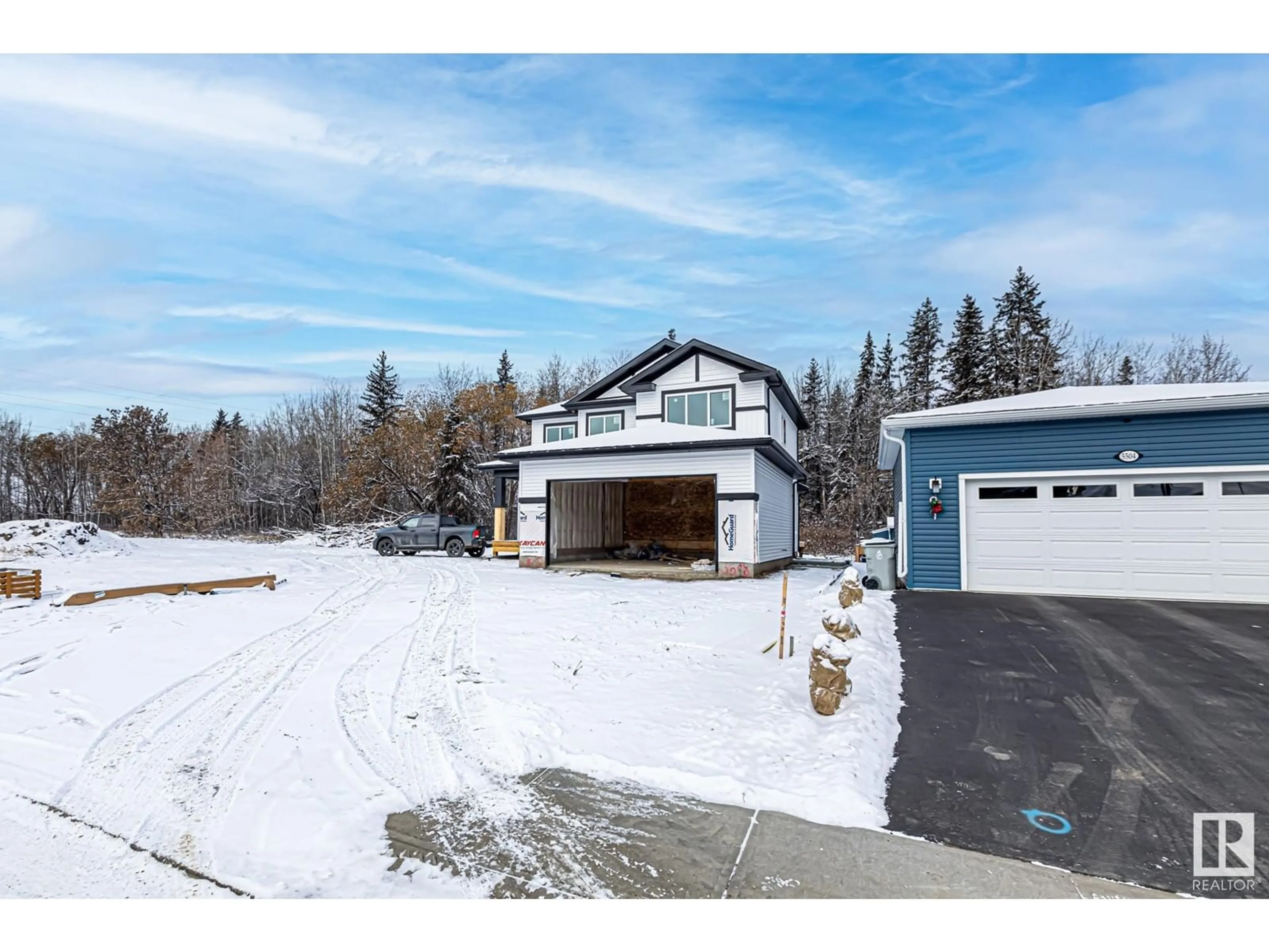 Frontside or backside of a home, cottage for #30 5508 52A, Wabamun Alberta T0E2K0