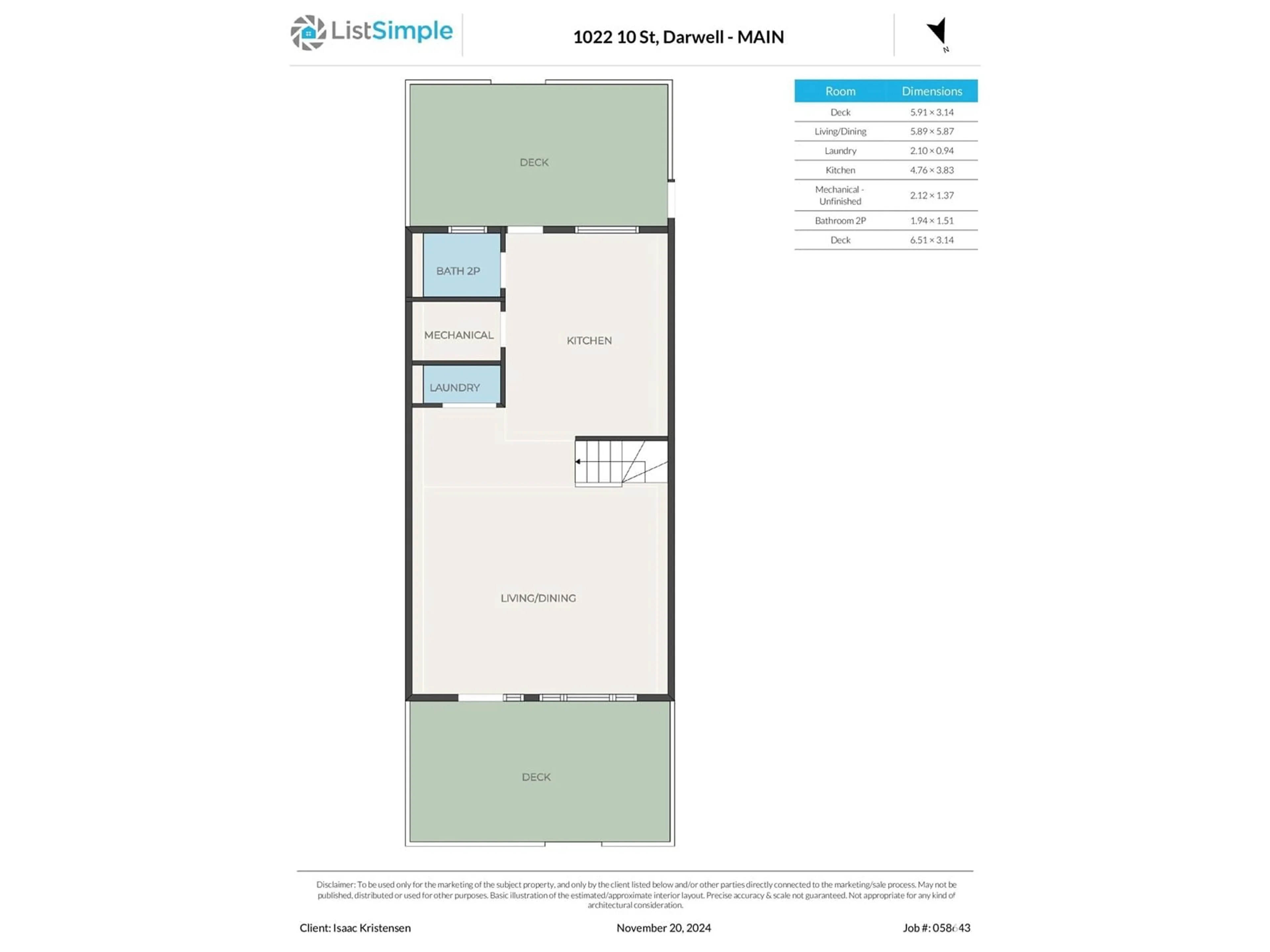 Floor plan for 1022 10 Street, Rural Lac Ste. Anne County Alberta T0E0A0