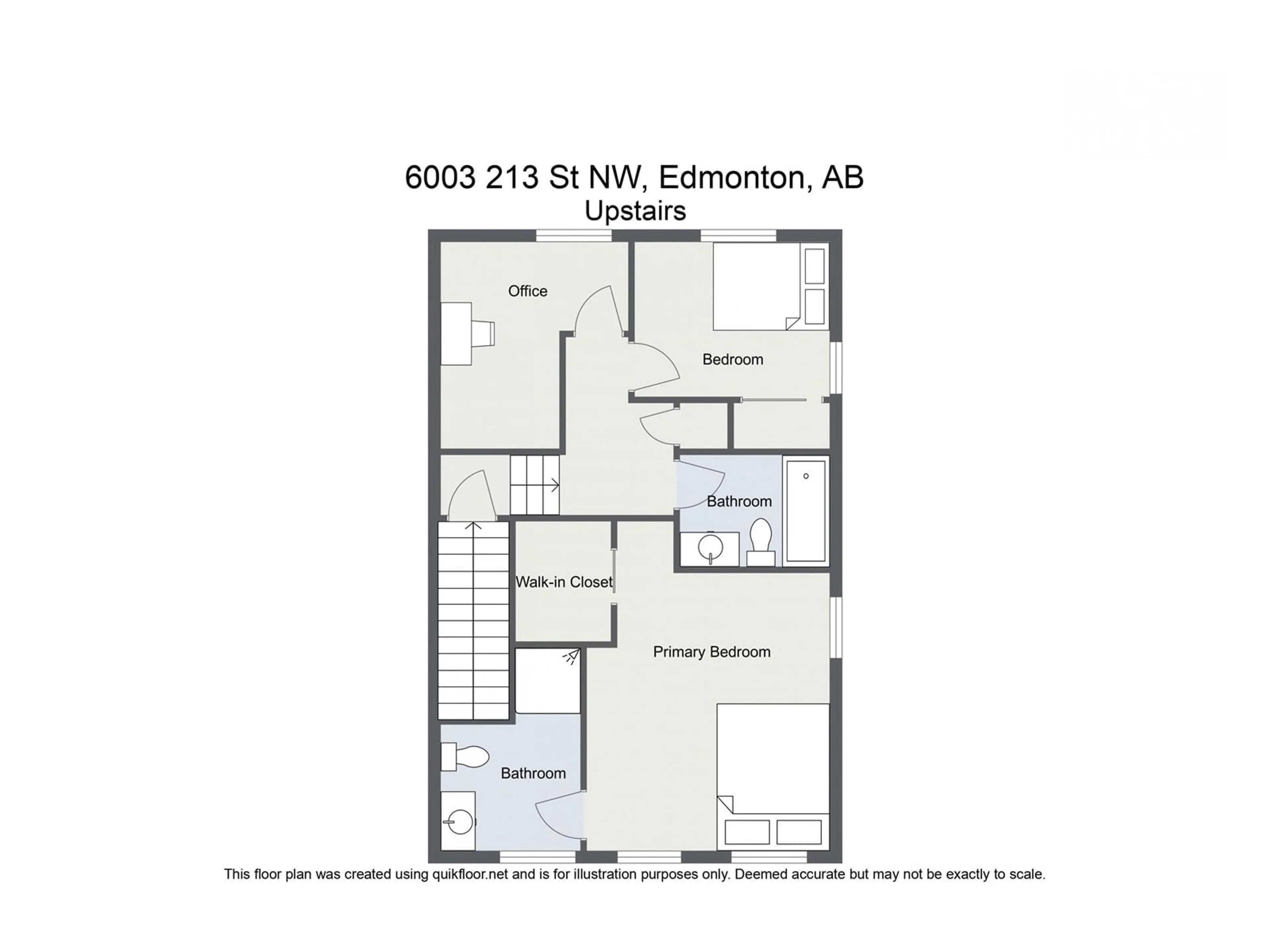 Floor plan for 6003 213 ST NW, Edmonton Alberta T6M0H7