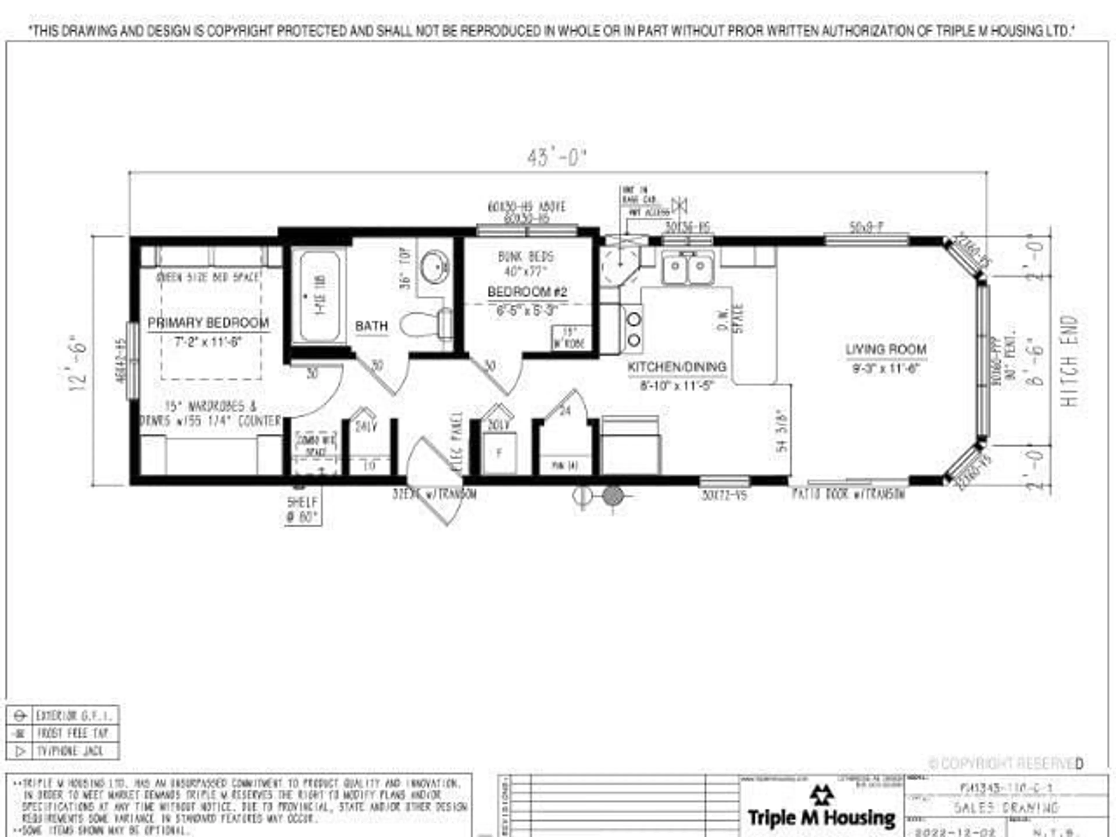 Floor plan for 64218 RR 13, Rural Westlock County Alberta T0G0Y0