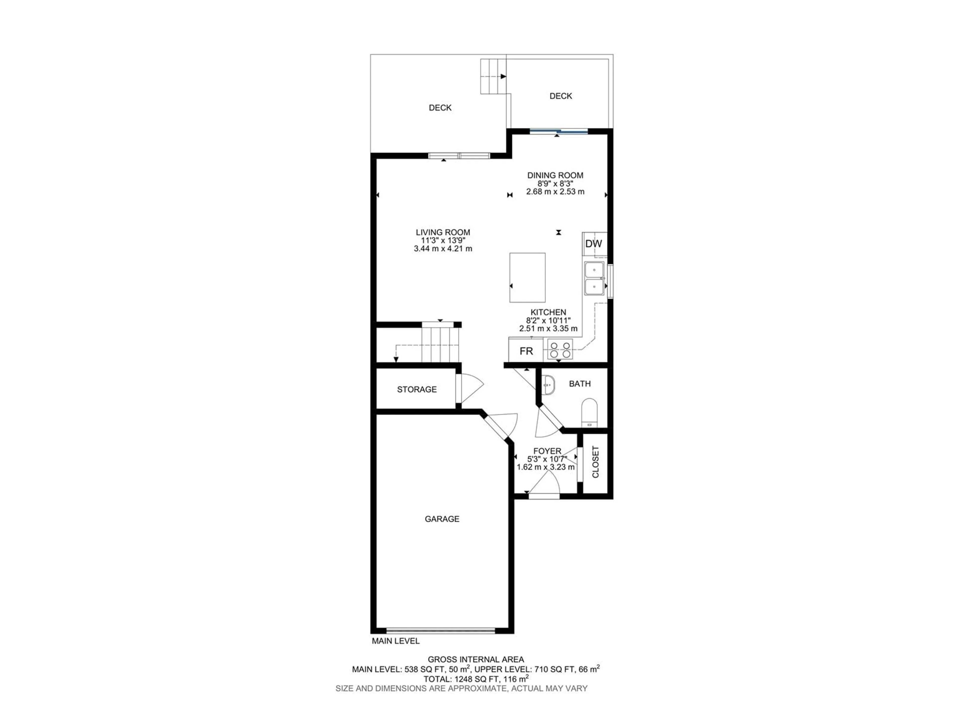 Floor plan for 91 Keystone Crescent, Leduc Alberta T9E0M6