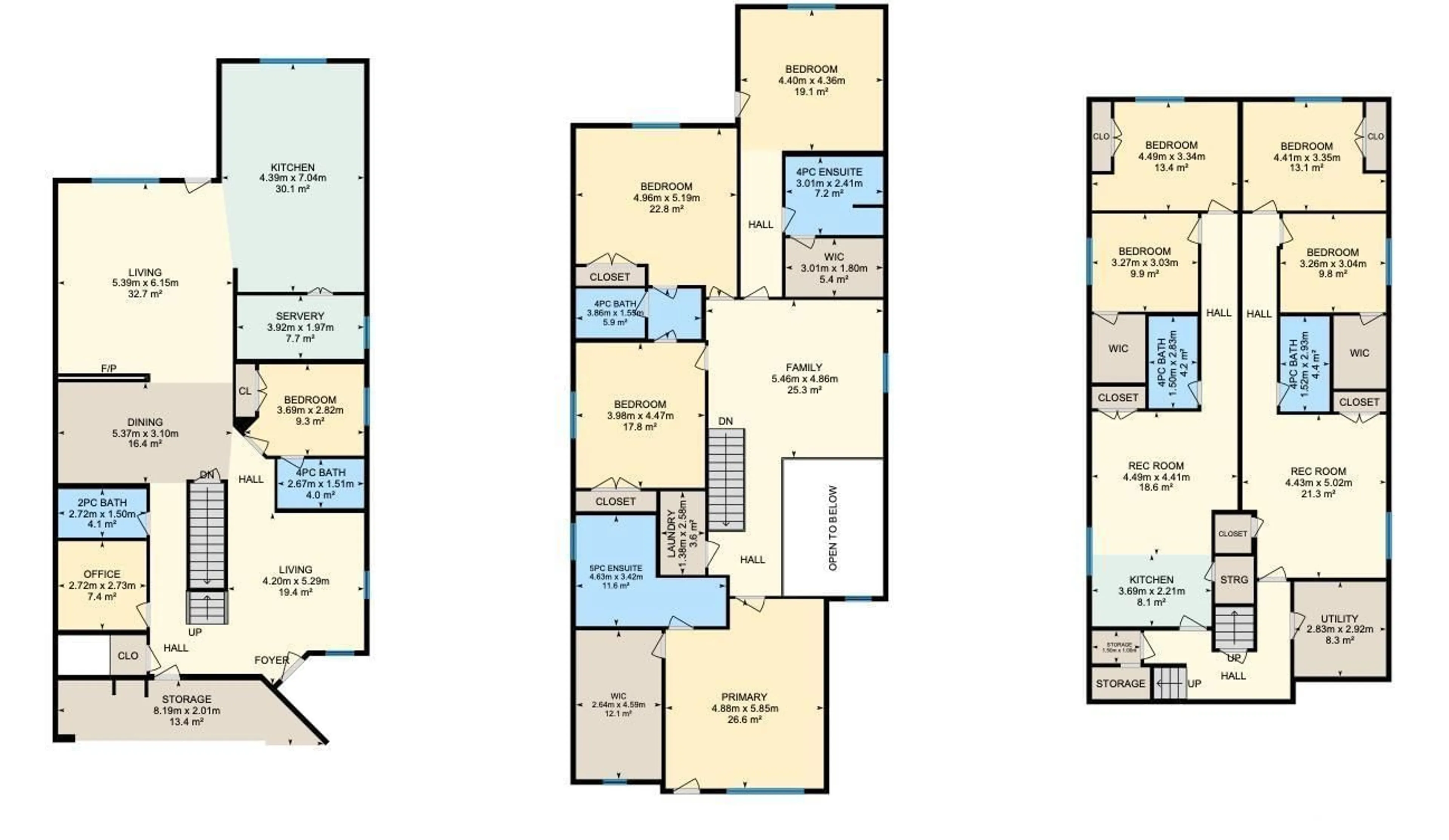 Floor plan for 3211 3 ST NW, Edmonton Alberta T6T2V8