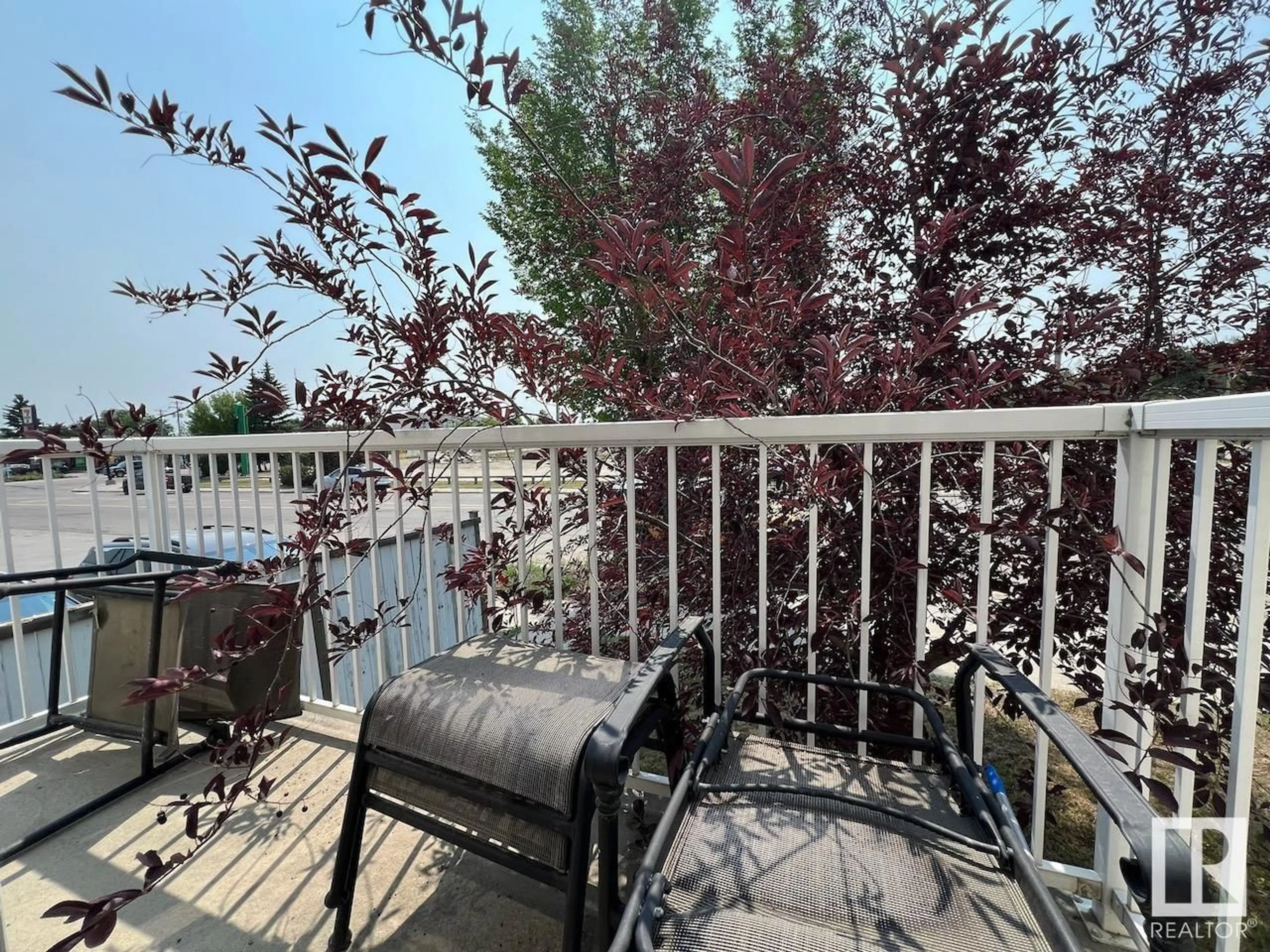 Patio, the fenced backyard for #1 5020 50 AV, Drayton Valley Alberta T7A1S4