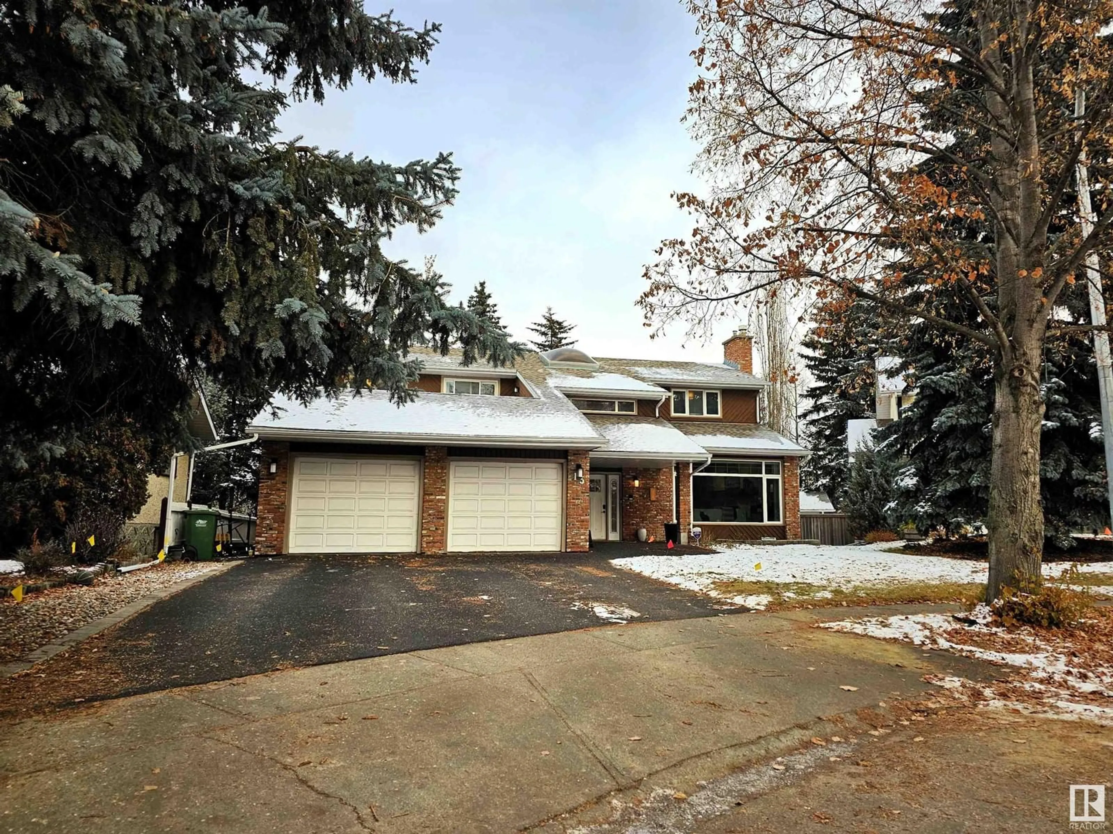 Frontside or backside of a home, the street view for 13 GLEN MEADOW CR, St. Albert Alberta T8N3A2