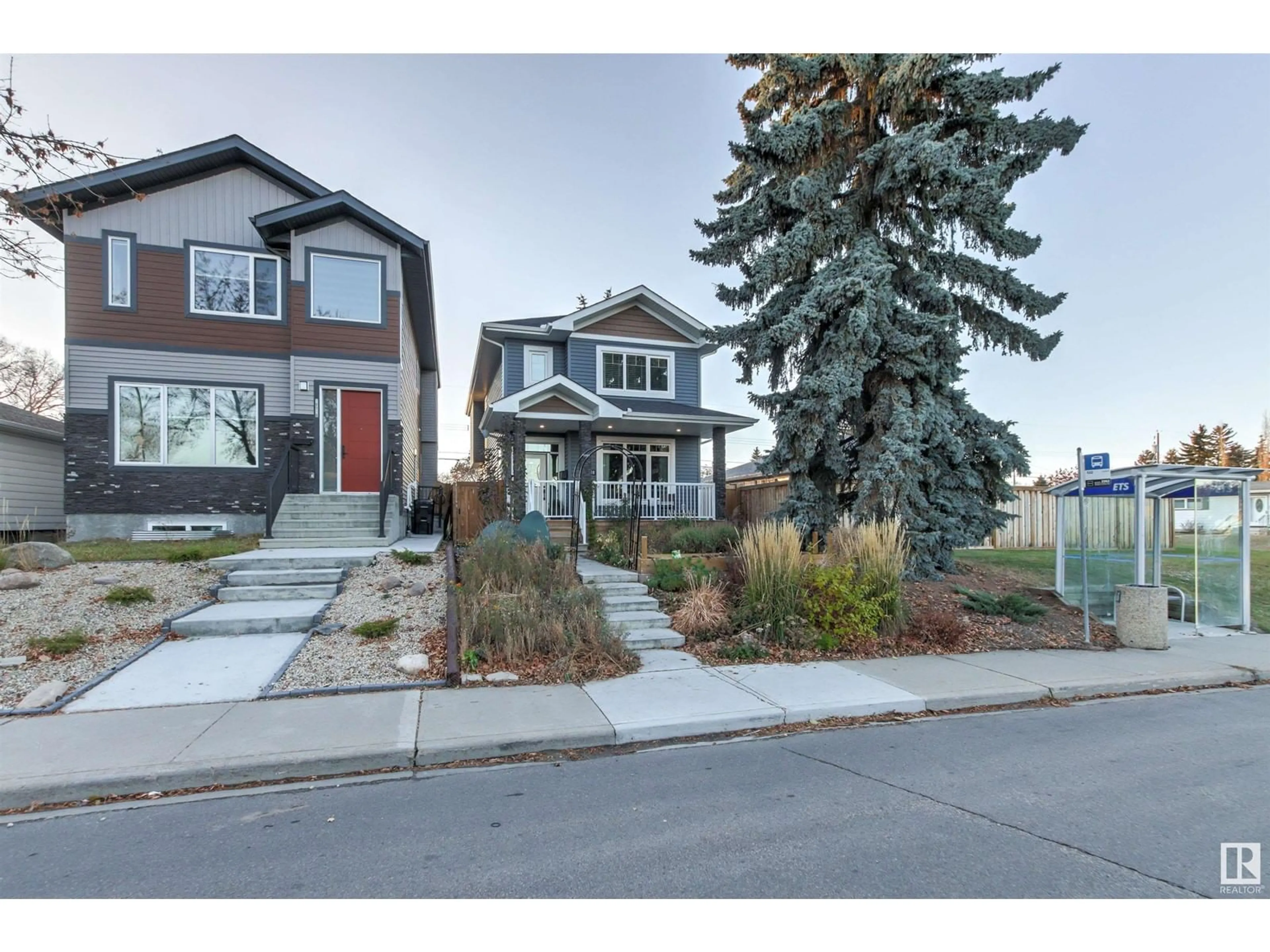 Frontside or backside of a home, the street view for 10518 45 ST NW, Edmonton Alberta T6A1B9