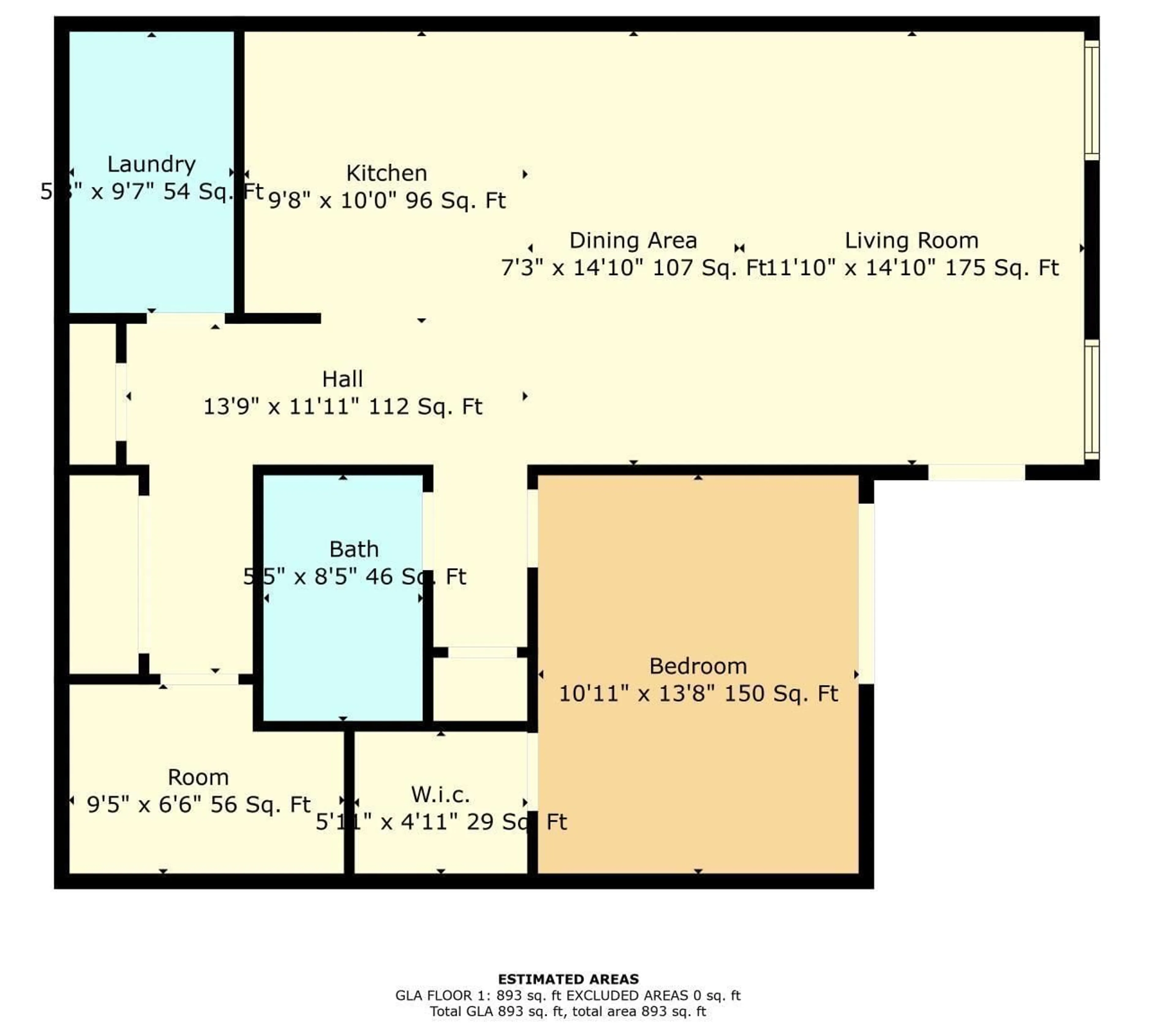 Floor plan for #239 160 Magrath RD NW, Edmonton Alberta T6R3T7