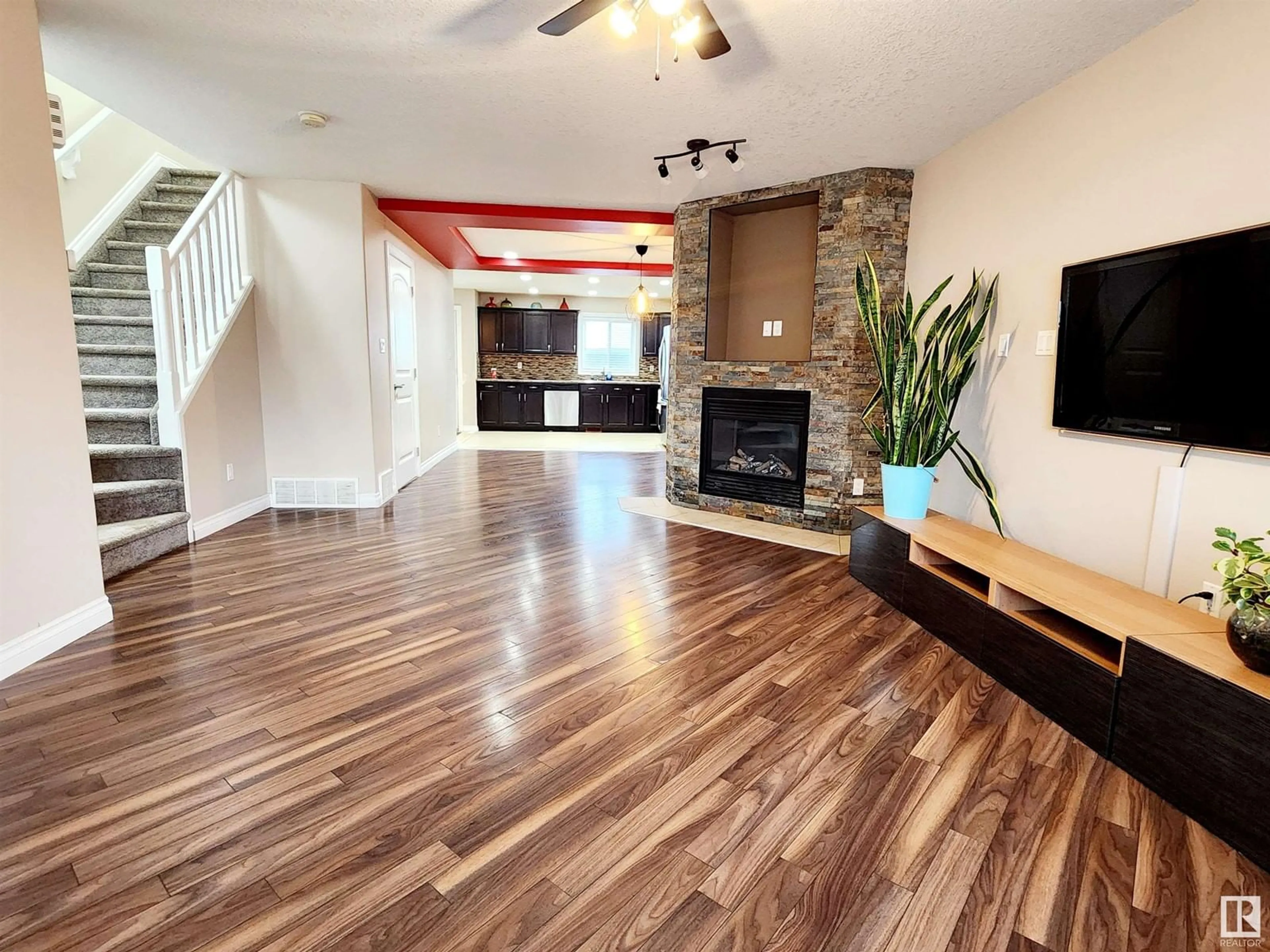 A pic of a room, wood floors for 11328 86 ST NW, Edmonton Alberta T5B3J1