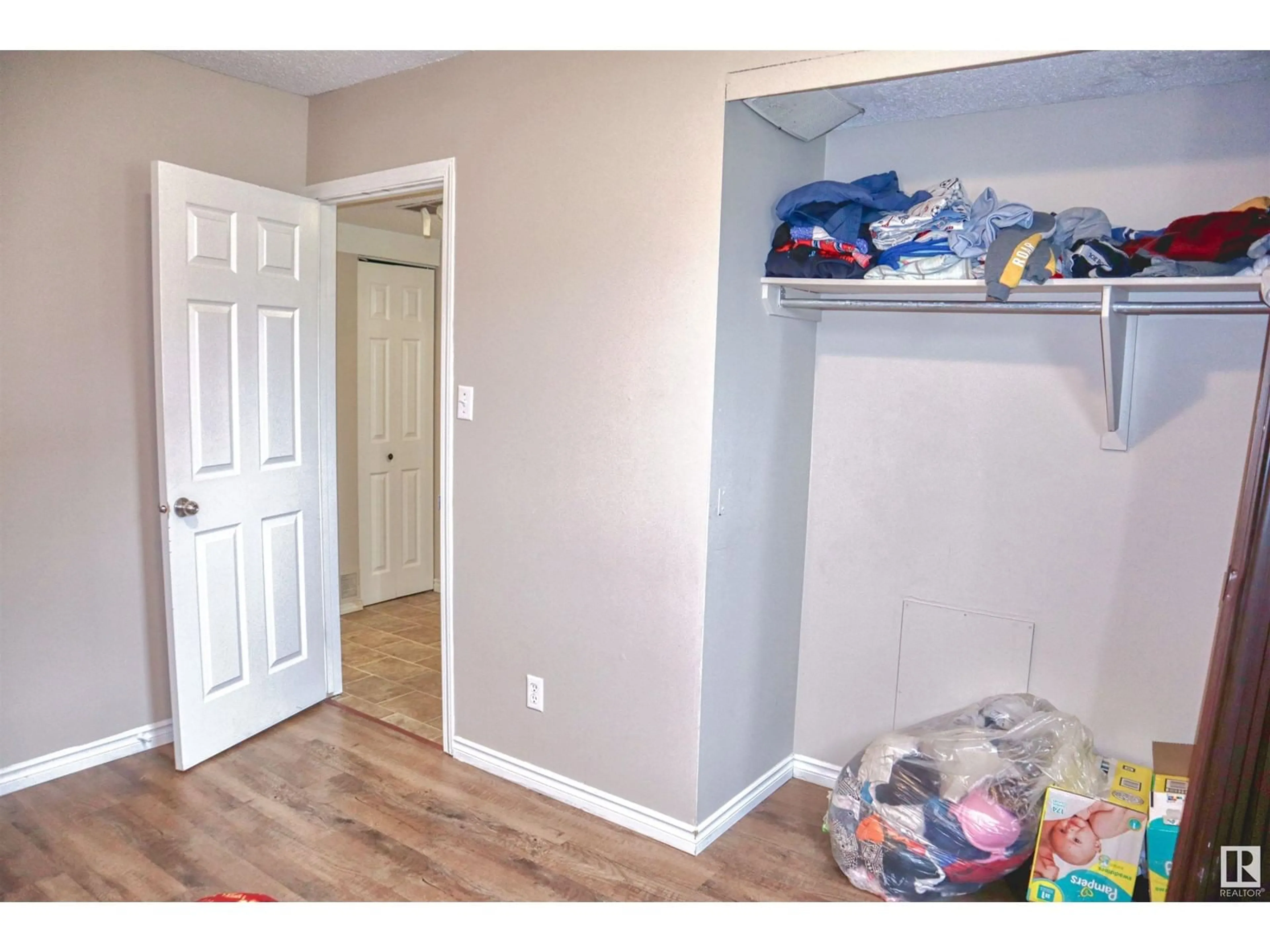 Storage room or clothes room or walk-in closet for 4529 50 AV, Cold Lake Alberta T9M1Y8