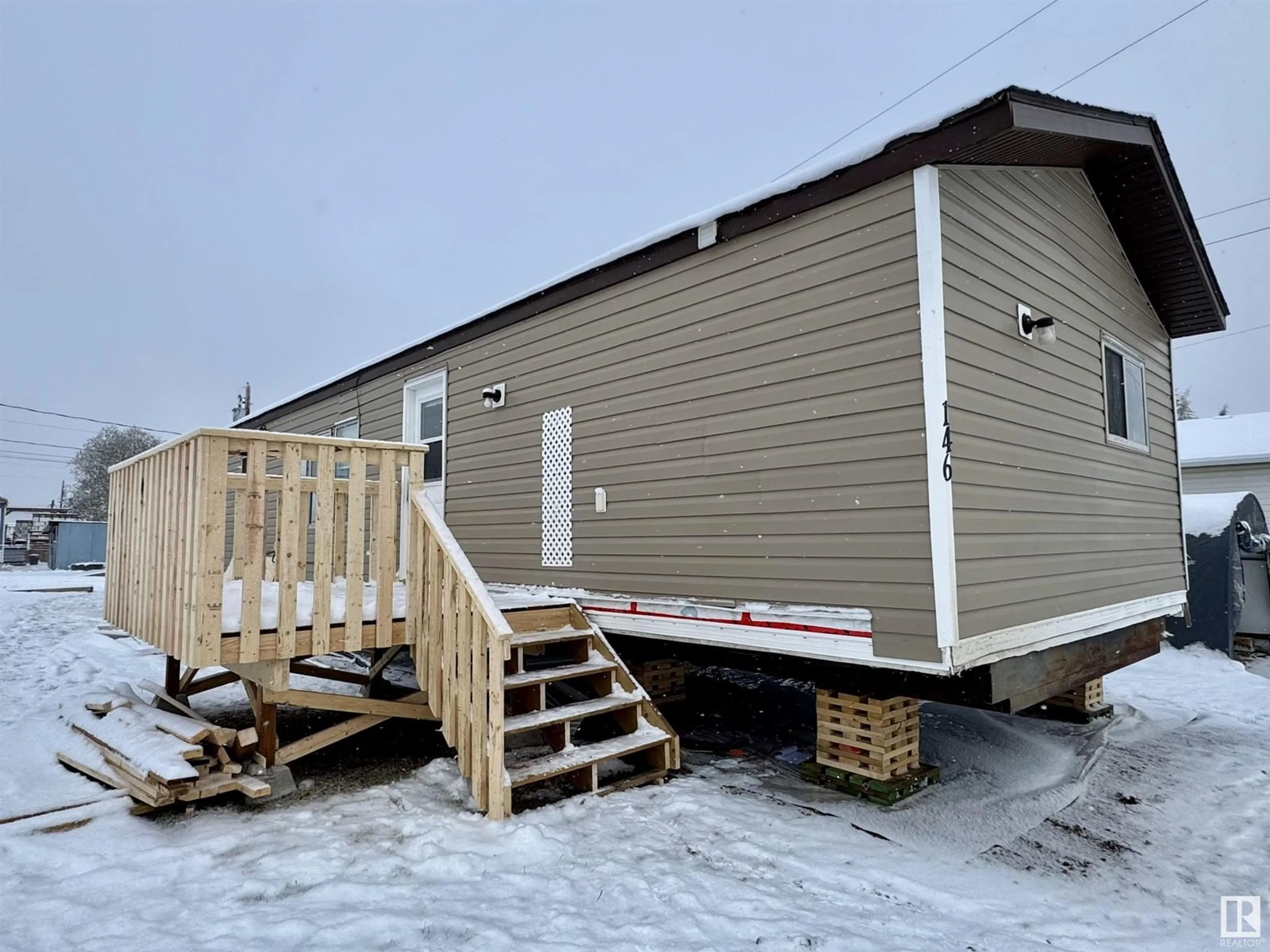 A pic from exterior of the house or condo, the front or back of building for 146 49231 Range Rd 80, Rural Brazeau County Alberta T7A1L7