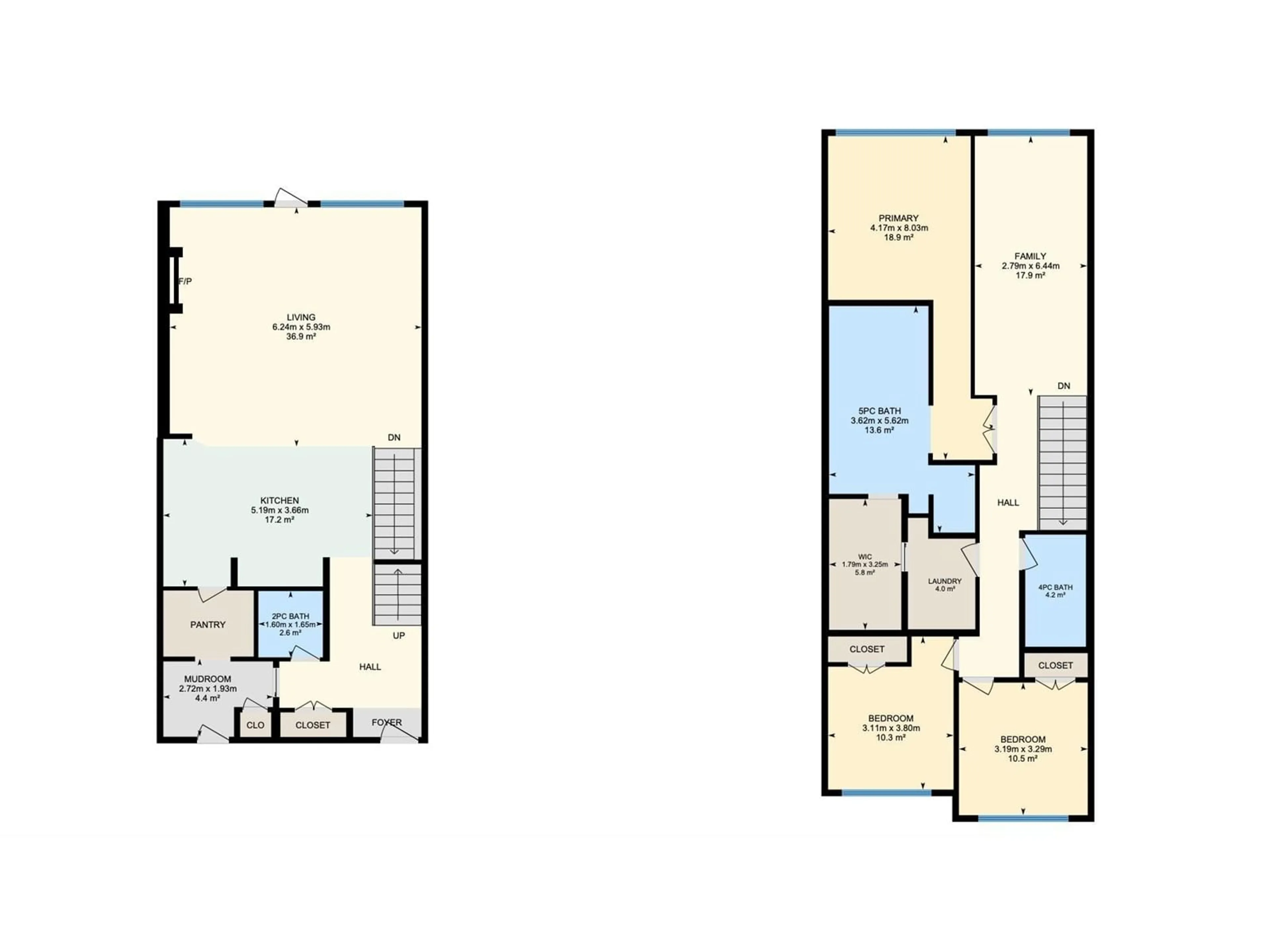 Floor plan for 7333 Klapstein CR SW, Edmonton Alberta T6W5N5