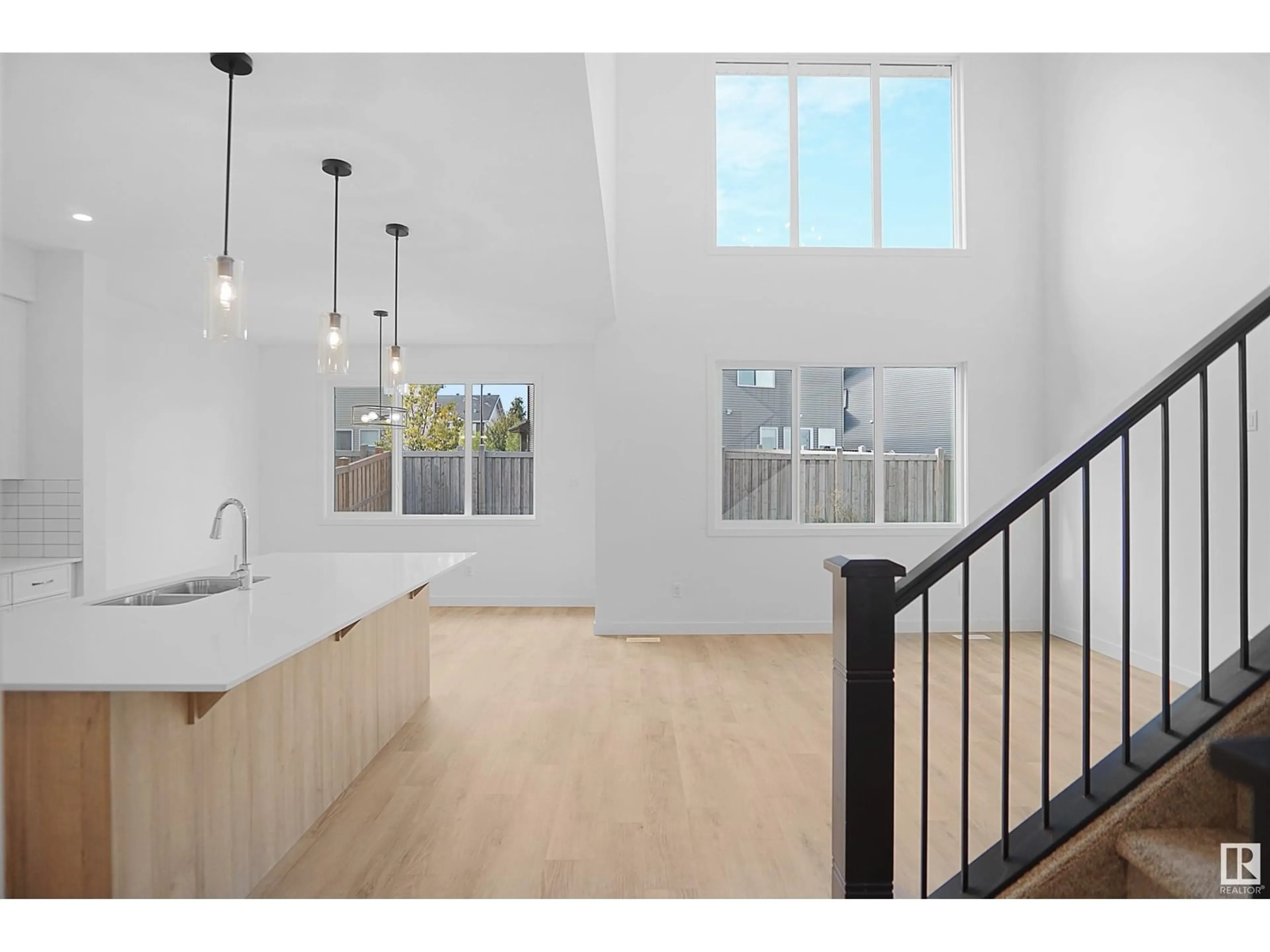 Open concept kitchen, unknown for NE - 16539 3 ST, Edmonton Alberta T5T7H9