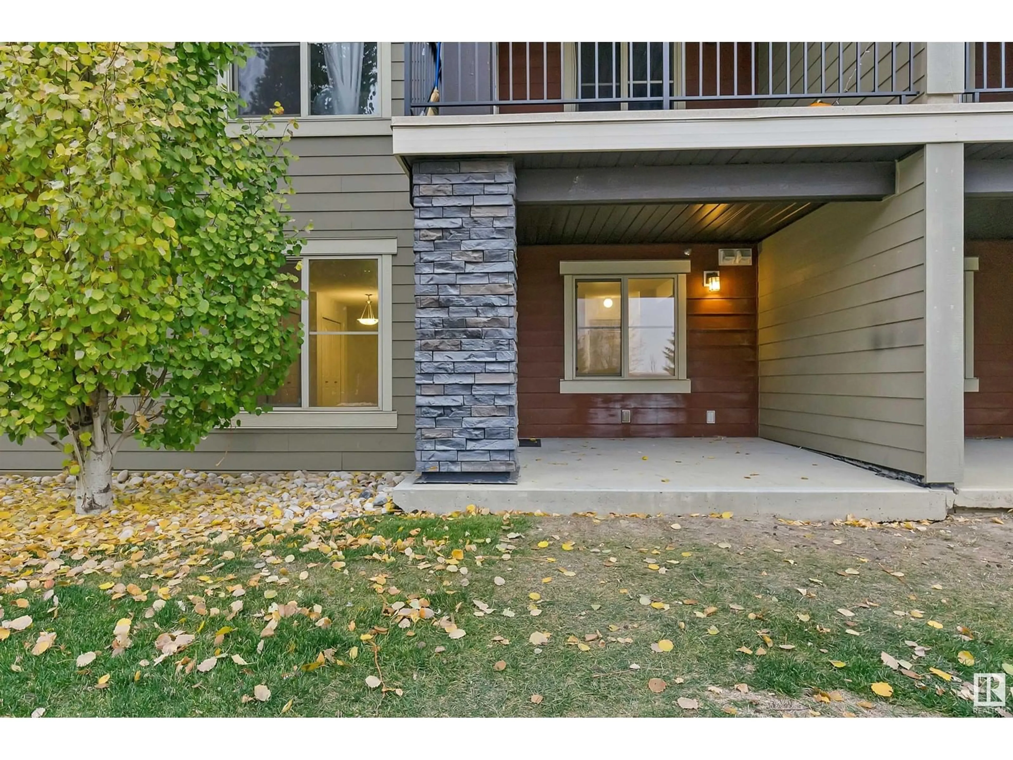 A pic from exterior of the house or condo, the street view for #119 12025 22 AV SW, Edmonton Alberta T6W2Y1