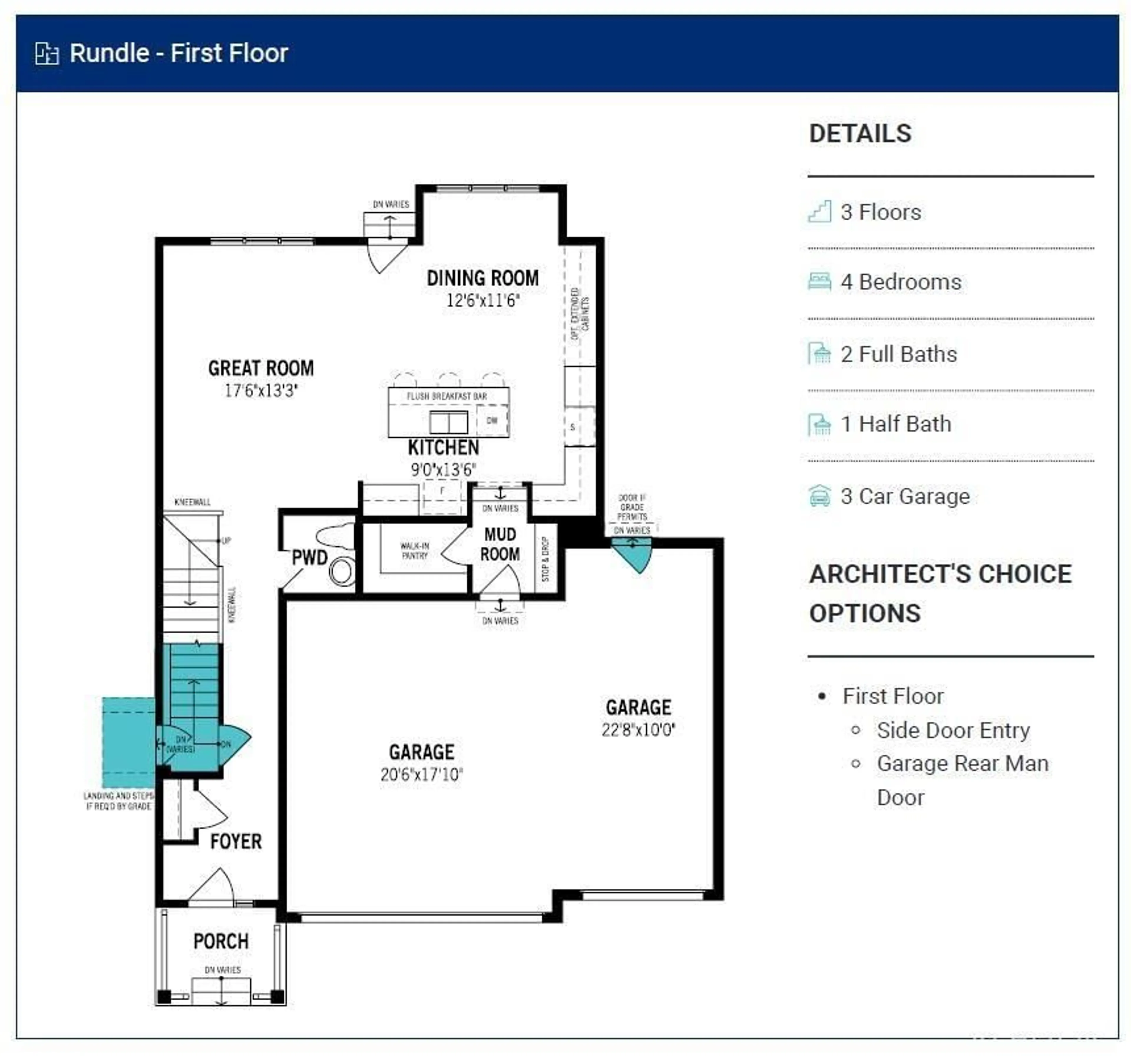 Floor plan for 2023 208 ST NW, Edmonton Alberta T6M2P5