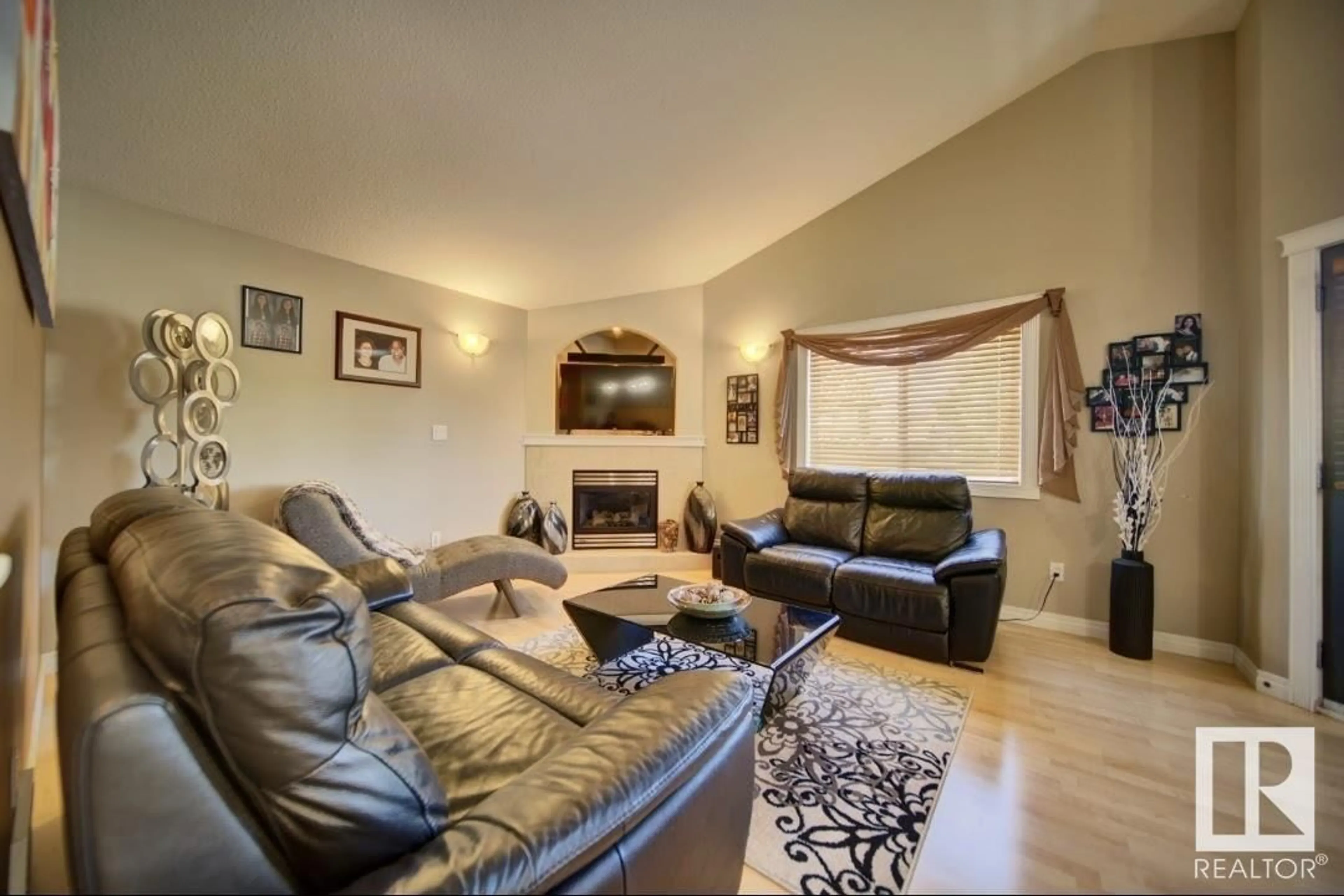 Living room, wood floors for 16220 49 ST NW, Edmonton Alberta T5Y3H5