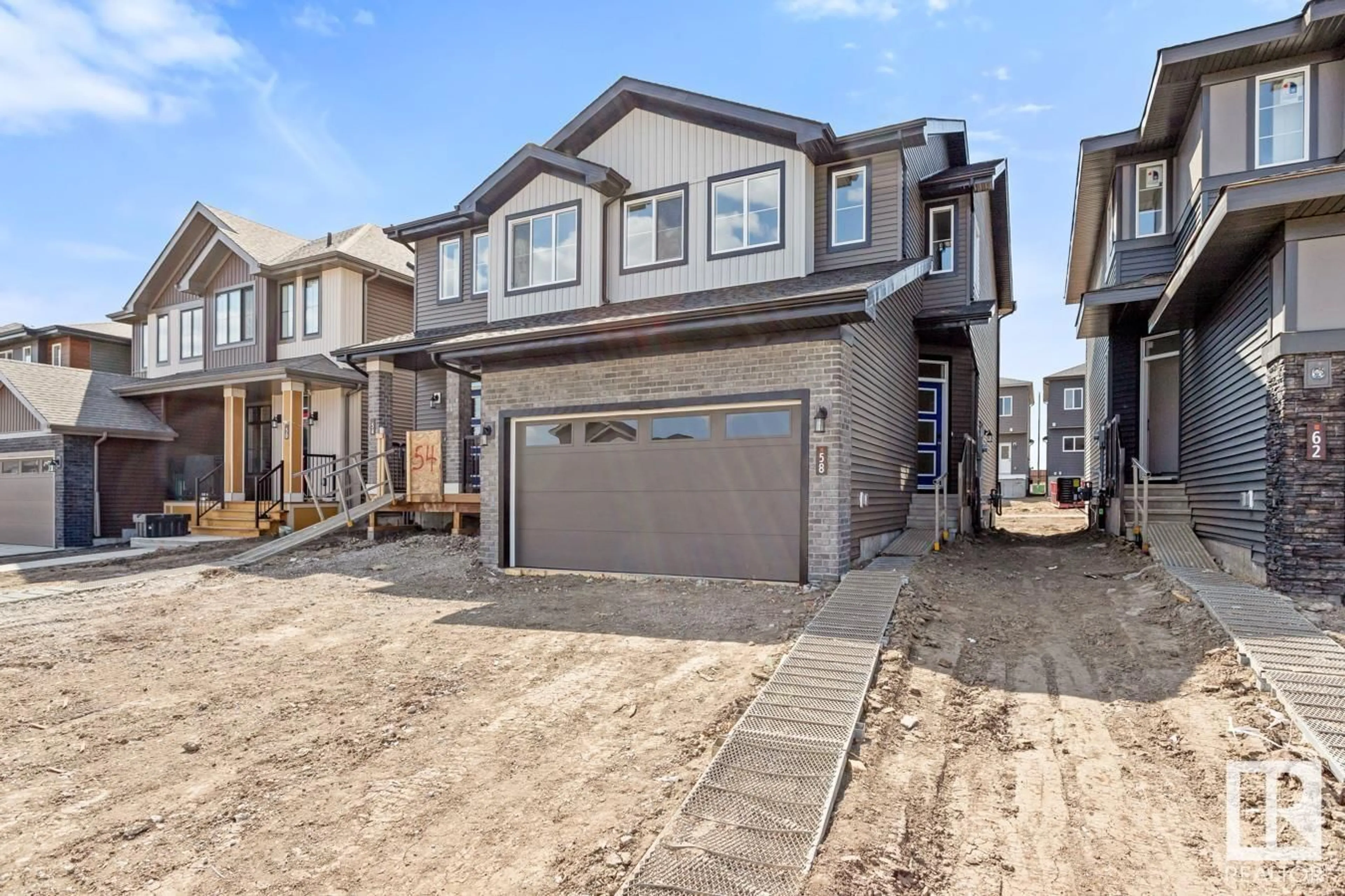 Frontside or backside of a home, the street view for 178 CERBAT CR, Sherwood Park Alberta T8H2Z7