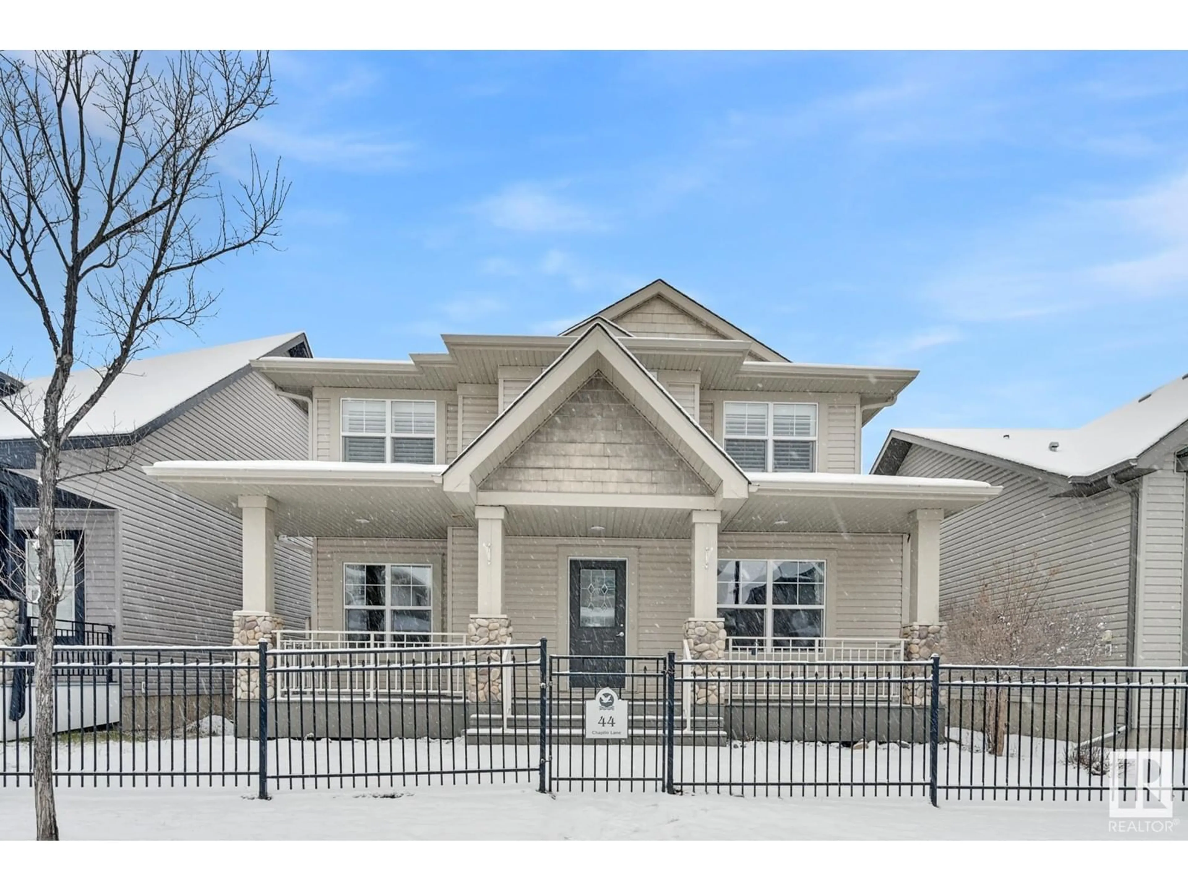 Frontside or backside of a home, cottage for 44 CHAPLIN LN, Sherwood Park Alberta T8H0B1