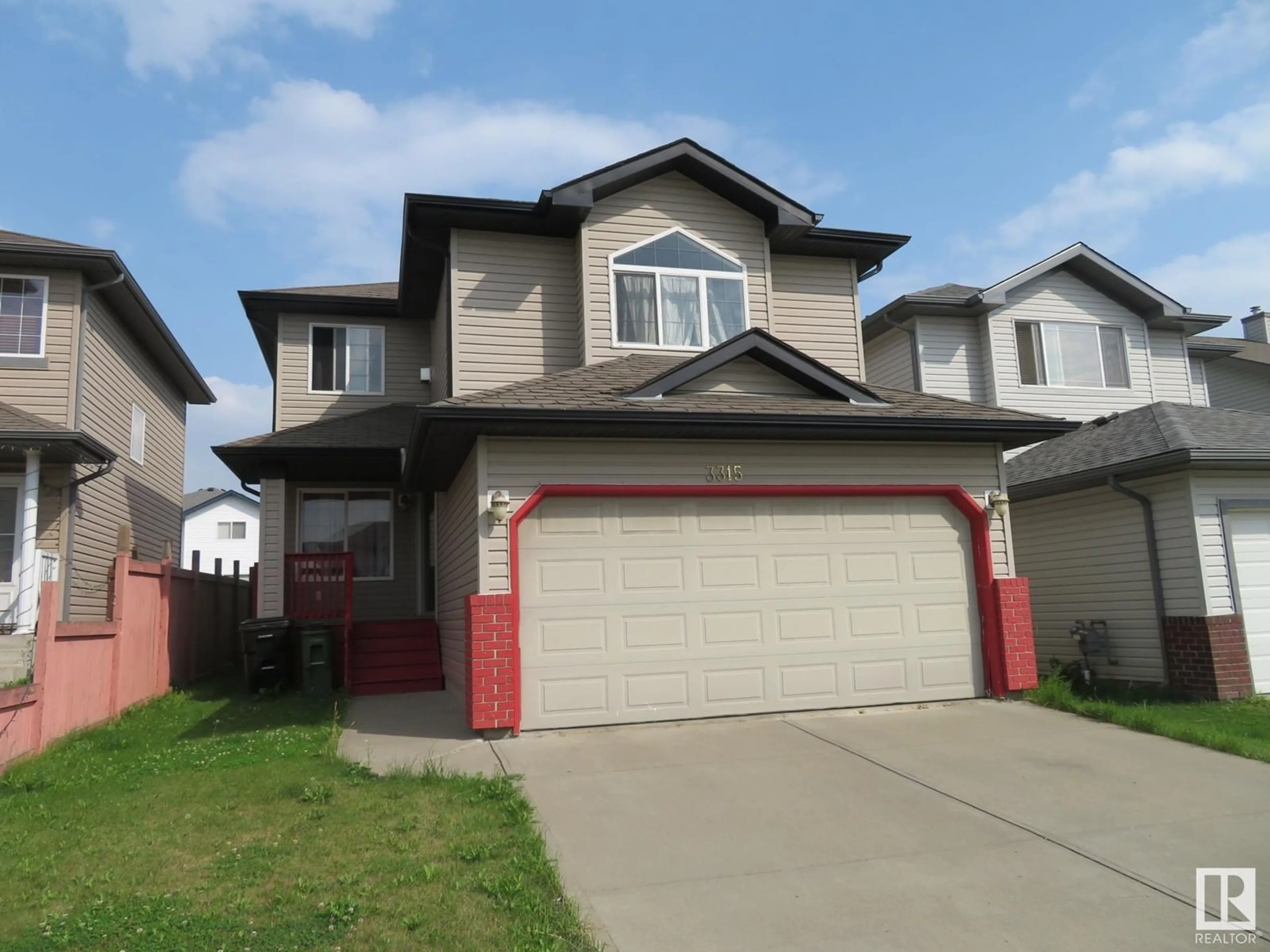 Frontside or backside of a home, the street view for 3315 21 ST NW, Edmonton Alberta T6T0C4