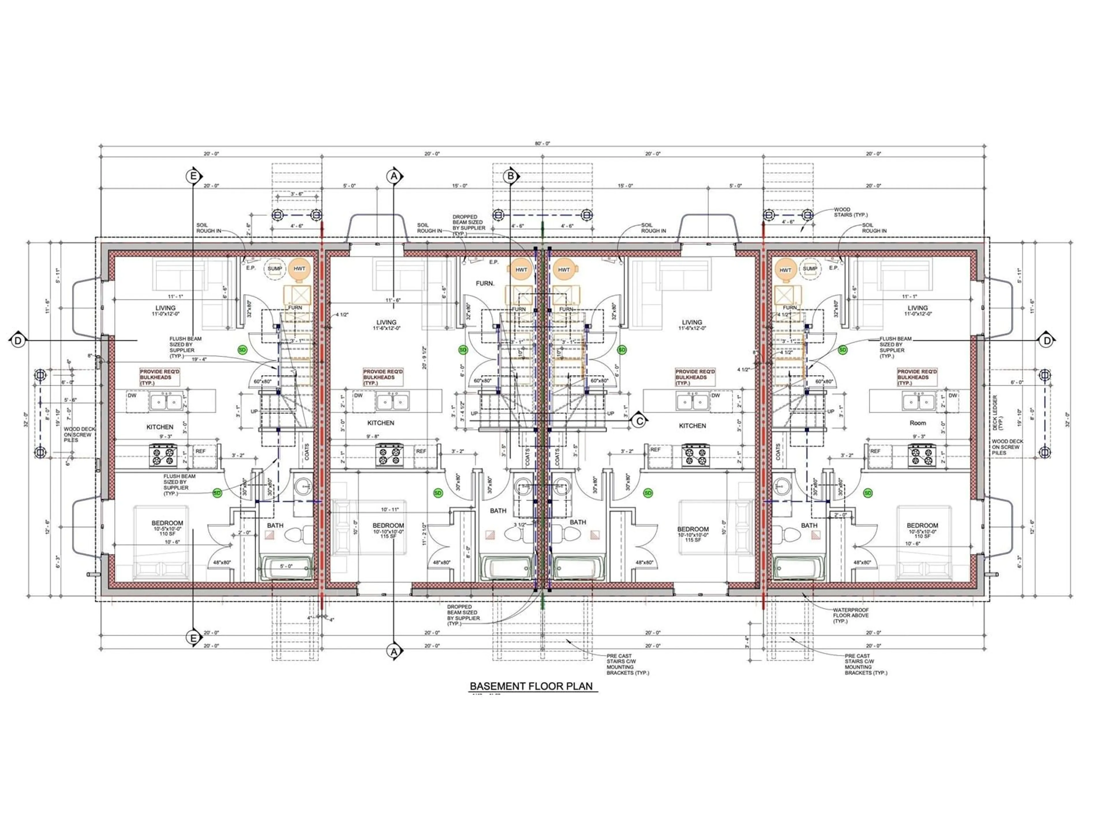 Floor plan for 15430 104 AV NW, Edmonton Alberta T5P0R9