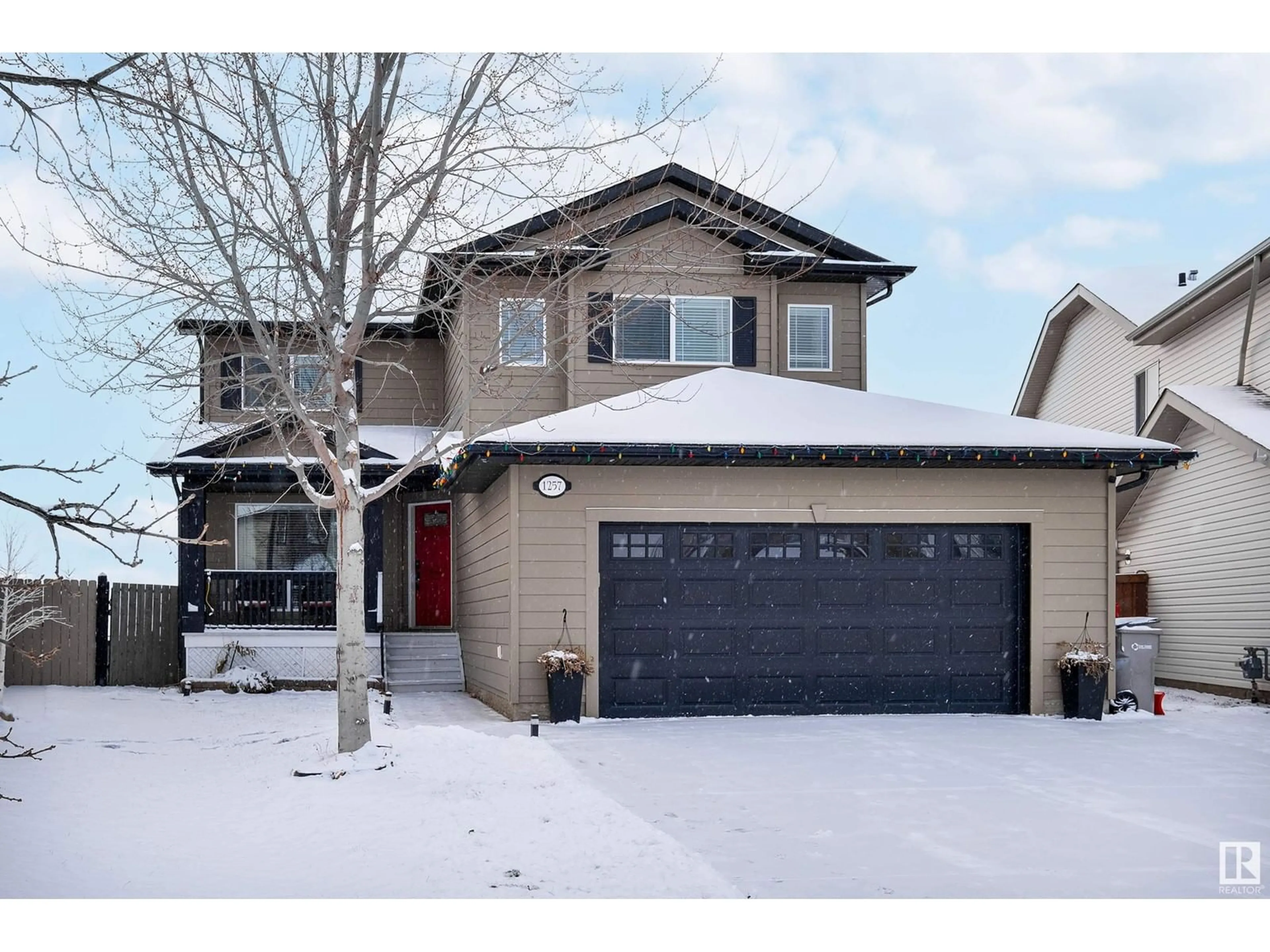 Frontside or backside of a home, the street view for 1257 WESTERRA CR, Stony Plain Alberta T7Z0B2