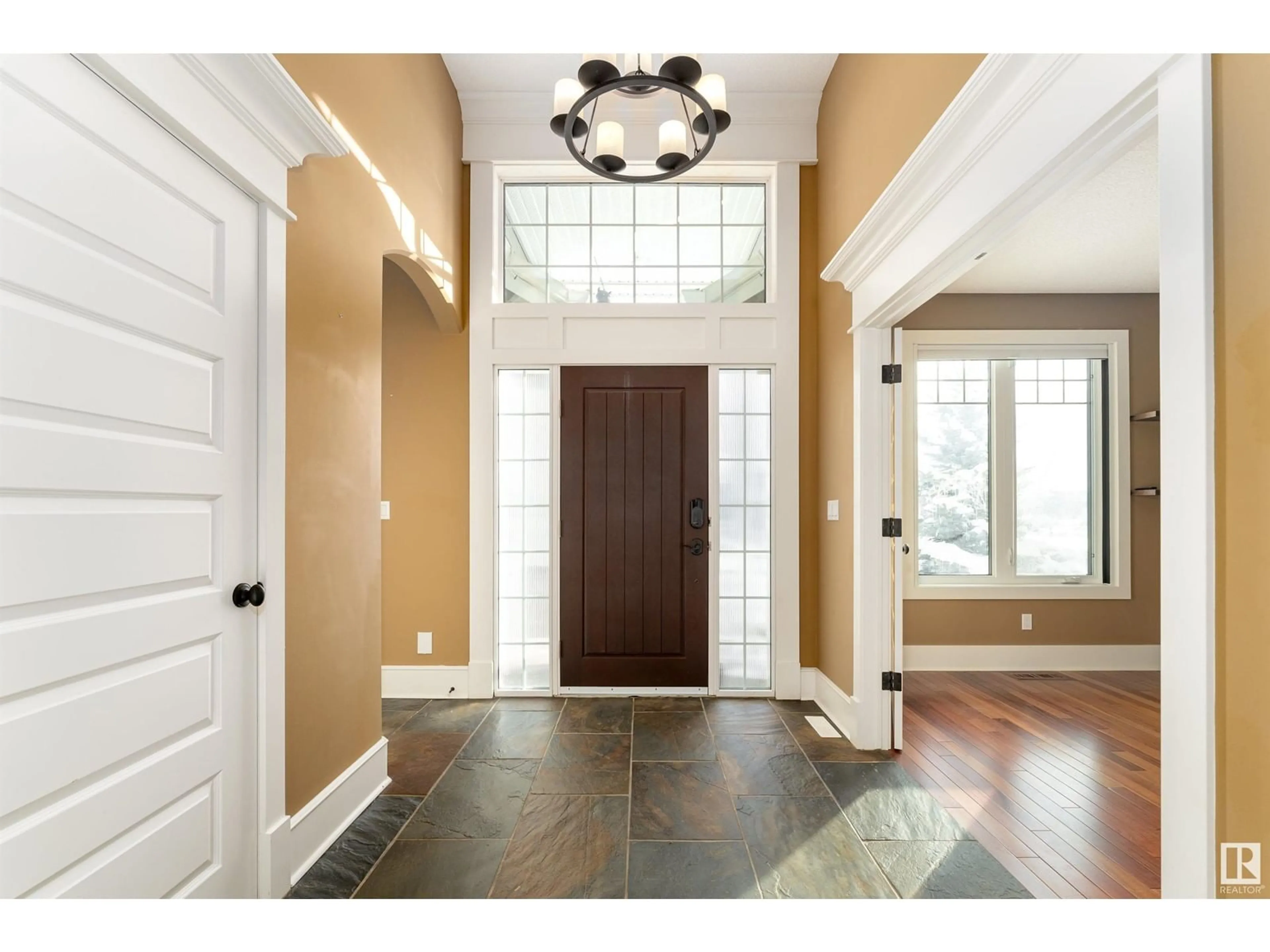 Indoor entryway, wood floors for 164 GREENFIELD WY, Fort Saskatchewan Alberta T8L4P8